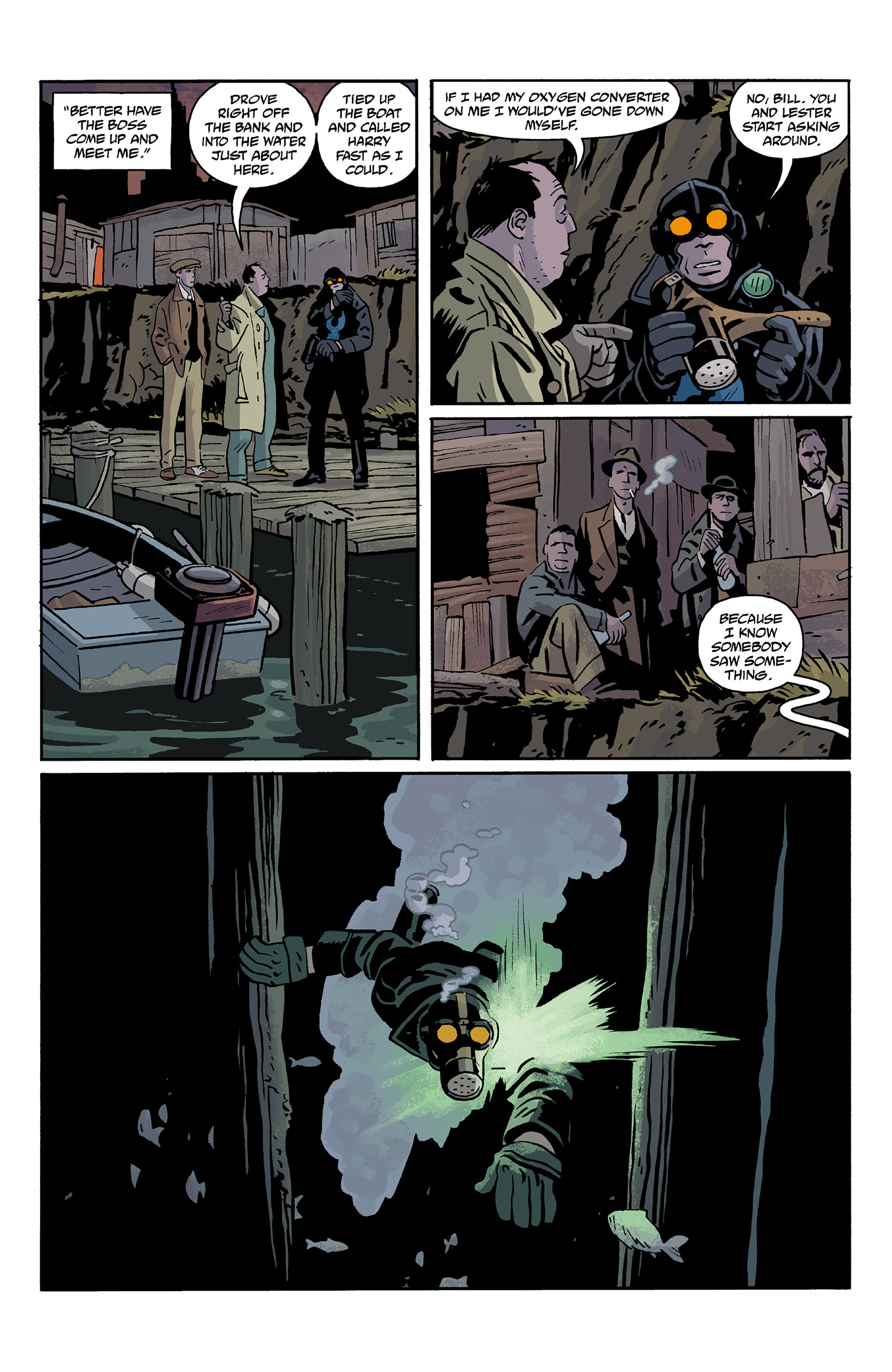 Read online Lobster Johnson: Metal Monsters of Midtown comic -  Issue #2 - 6