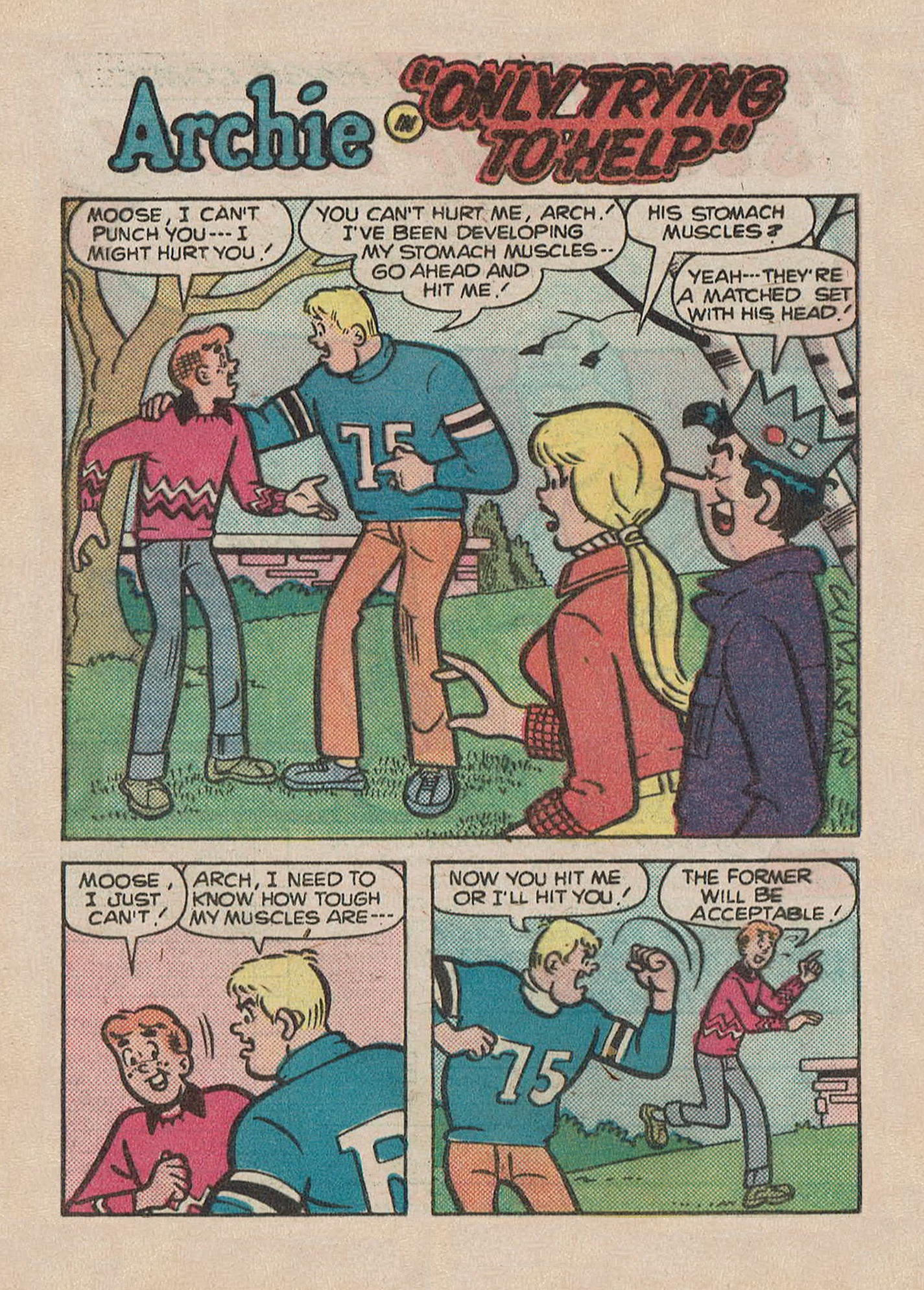 Read online Archie Digest Magazine comic -  Issue #81 - 111