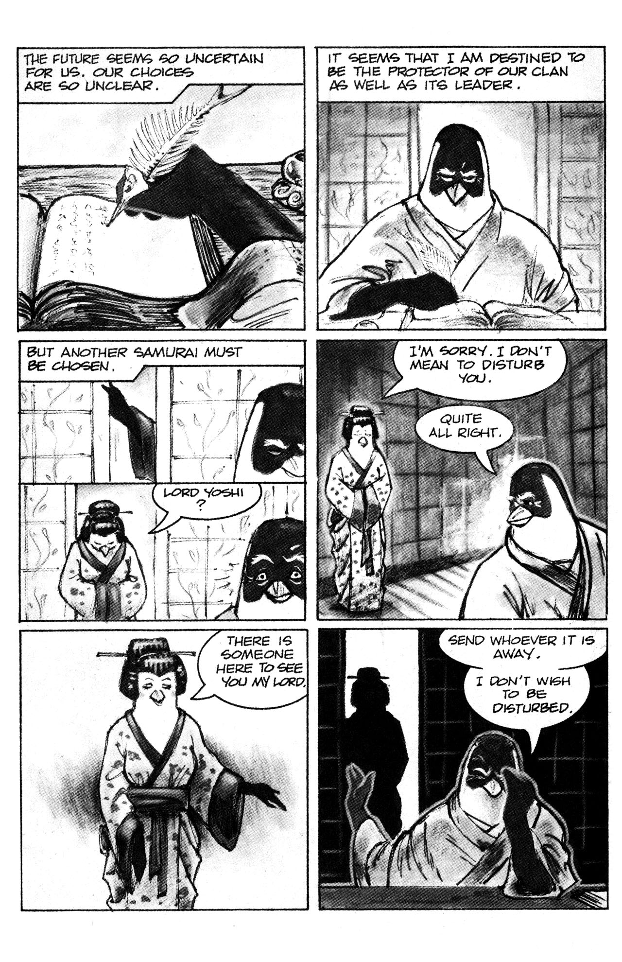 Read online Samurai Penguin comic -  Issue #7 - 9