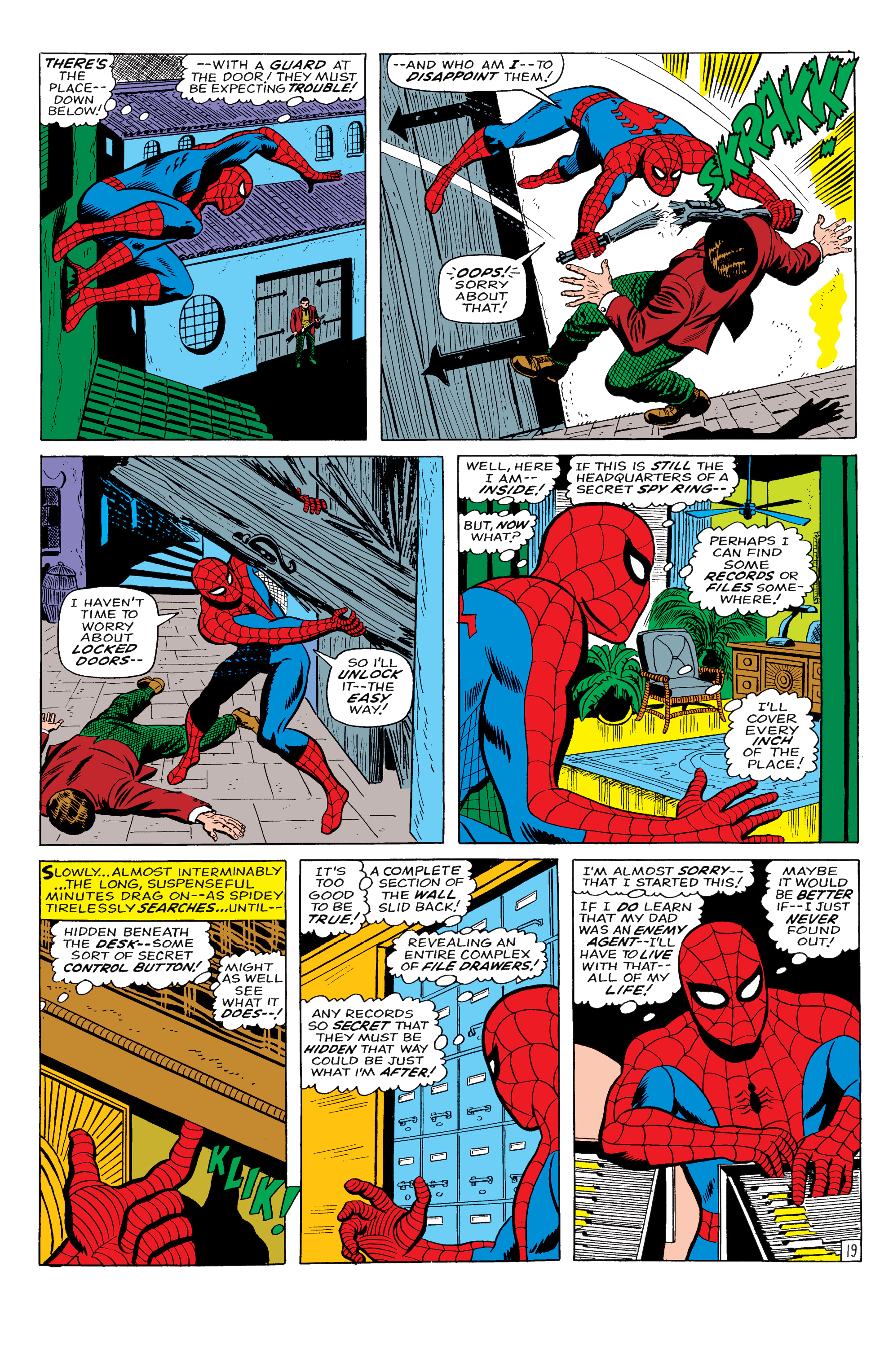 Read online Amazing Spider-Man Epic Collection comic -  Issue # The Secret of the Petrified Tablet (Part 1) - 24