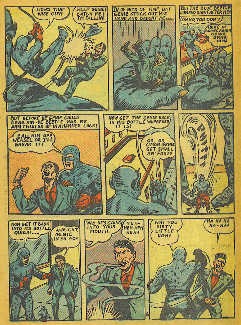 Read online The Blue Beetle comic -  Issue #21 - 6