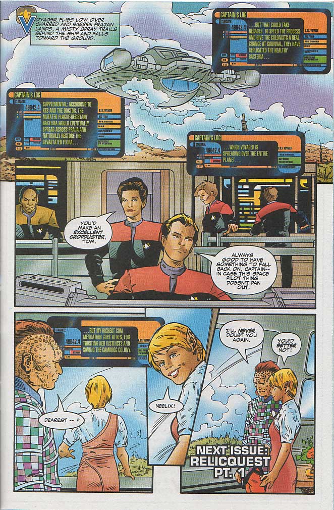 Read online Star Trek: Voyager comic -  Issue #5 - 23