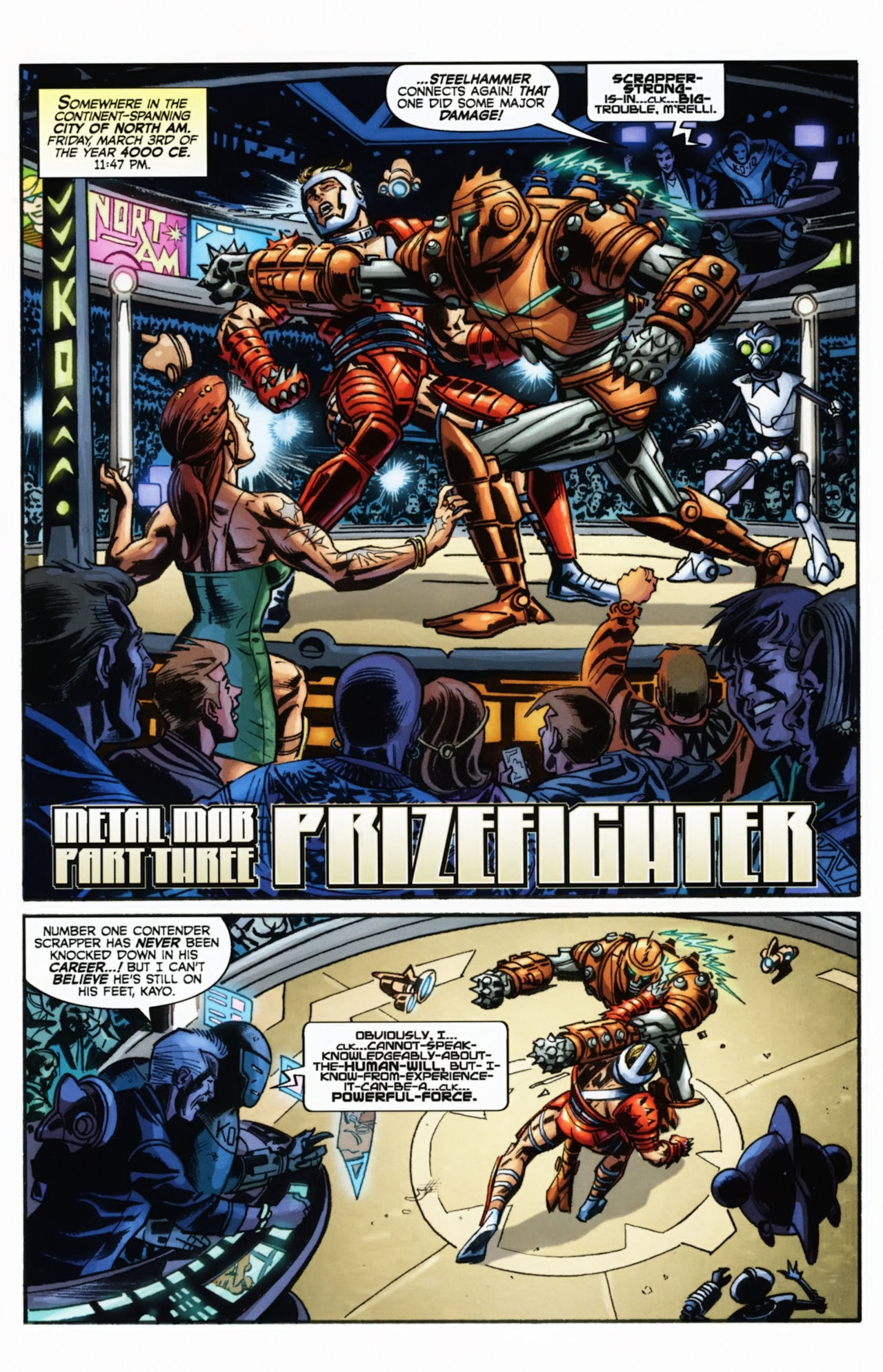Read online Magnus, Robot Fighter (2010) comic -  Issue #3 - 3