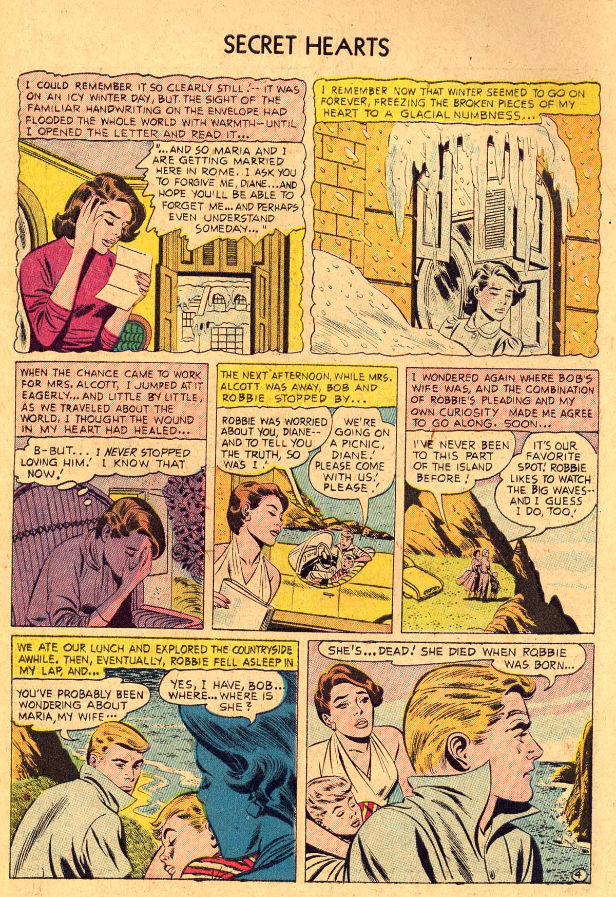 Read online Secret Hearts comic -  Issue #36 - 6