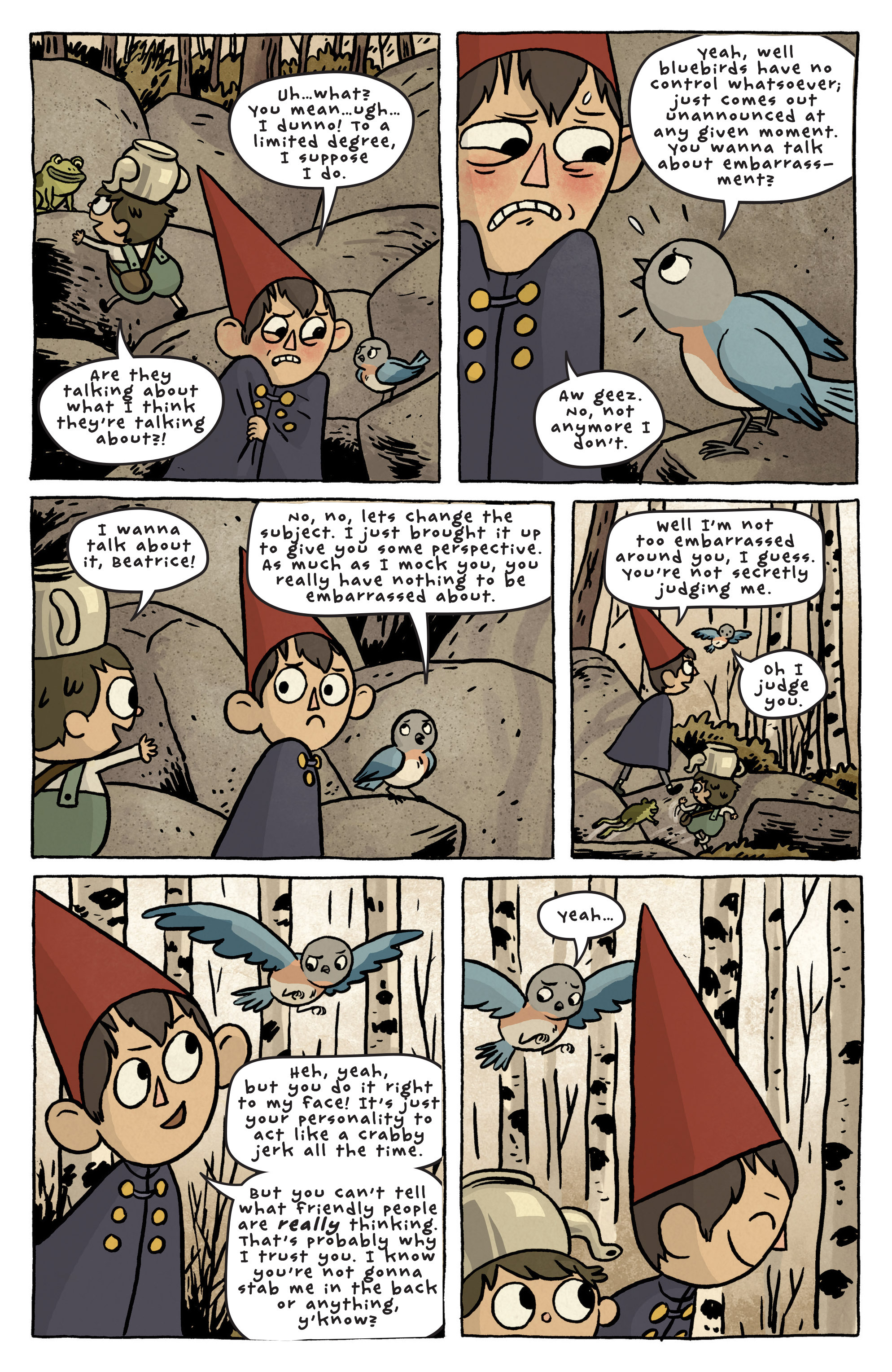 Read online Over the Garden Wall (2015) comic -  Issue #3 - 5