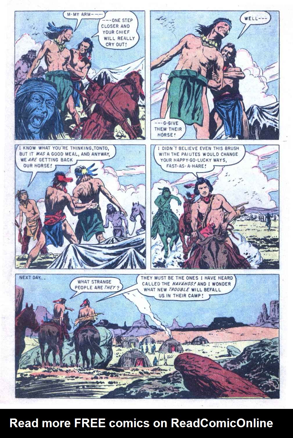 Read online Lone Ranger's Companion Tonto comic -  Issue #22 - 8