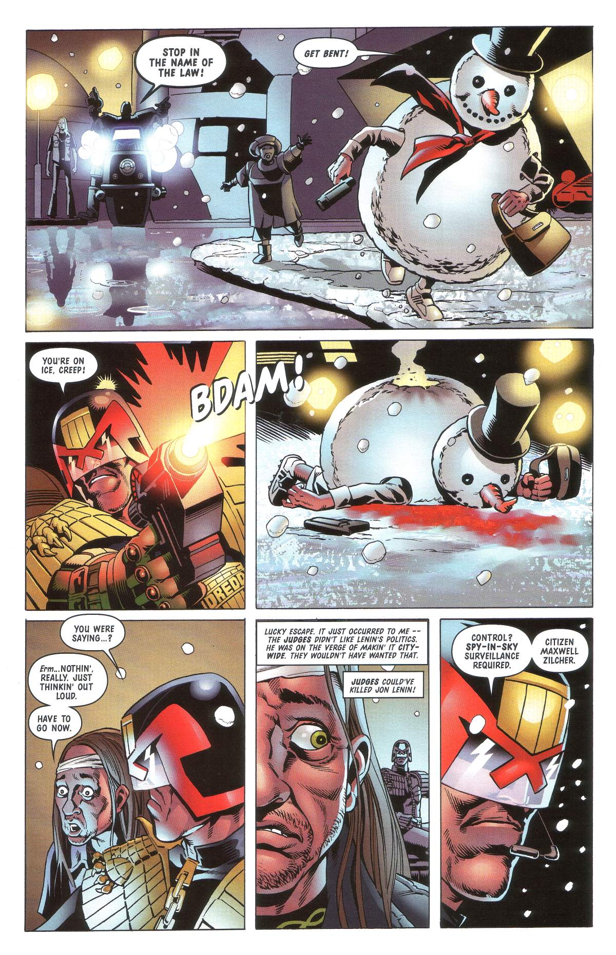 Read online Judge Dredd Megazine (vol. 4) comic -  Issue #6 - 8
