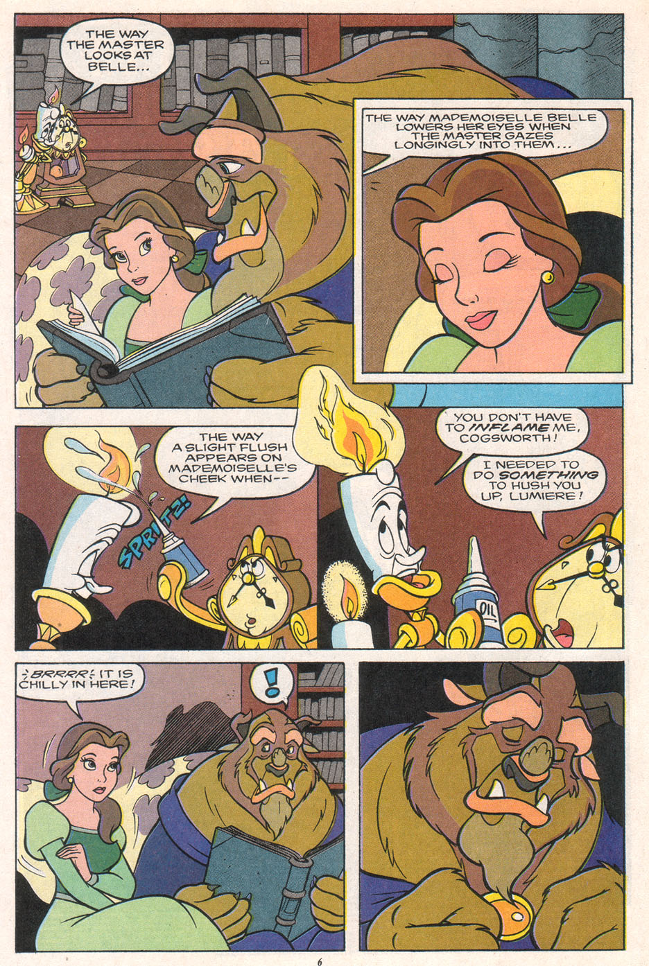 Read online Disney's Beauty and the Beast comic -  Issue #11 - 8