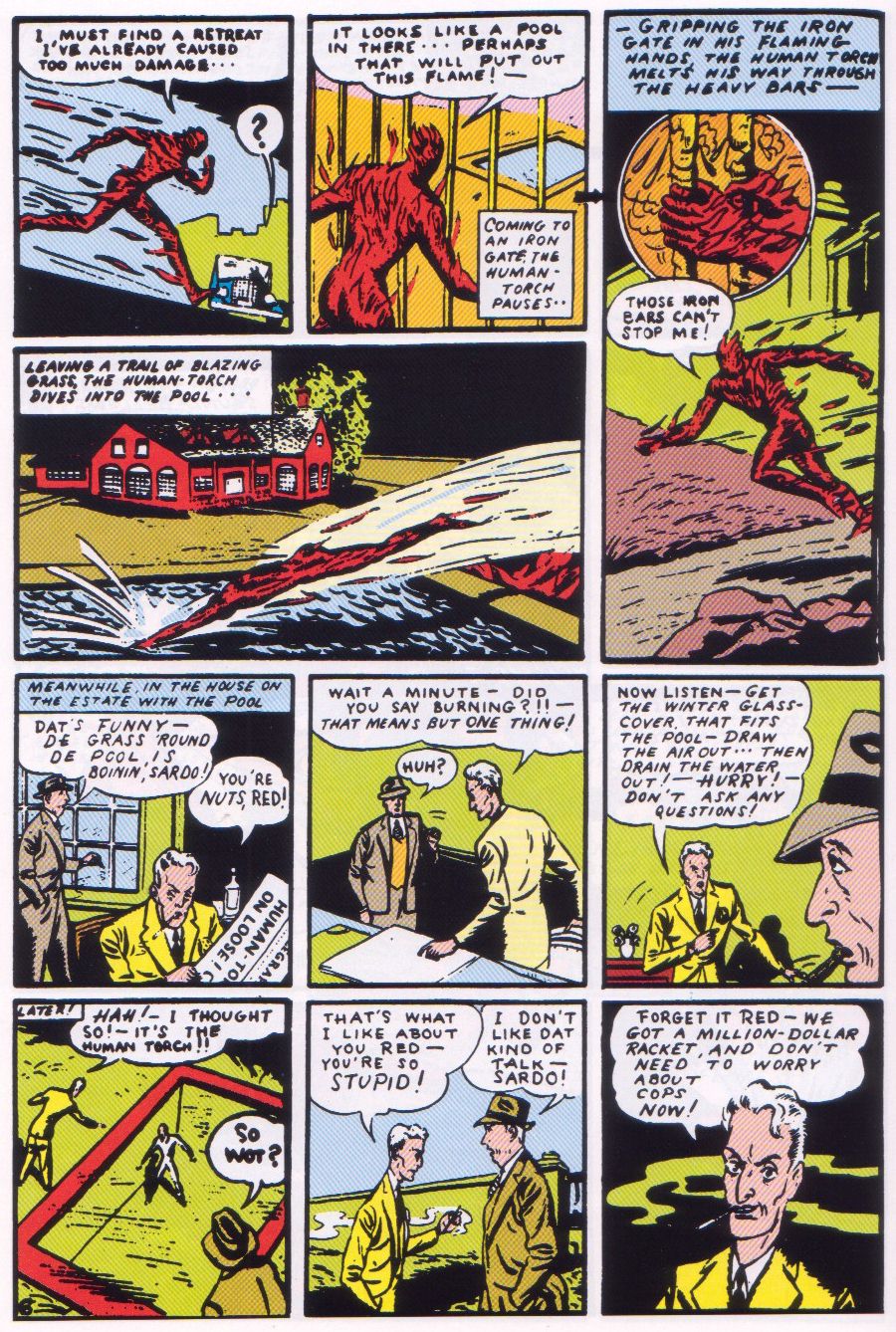 Read online Marvel Mystery Comics comic -  Issue #1 - 7