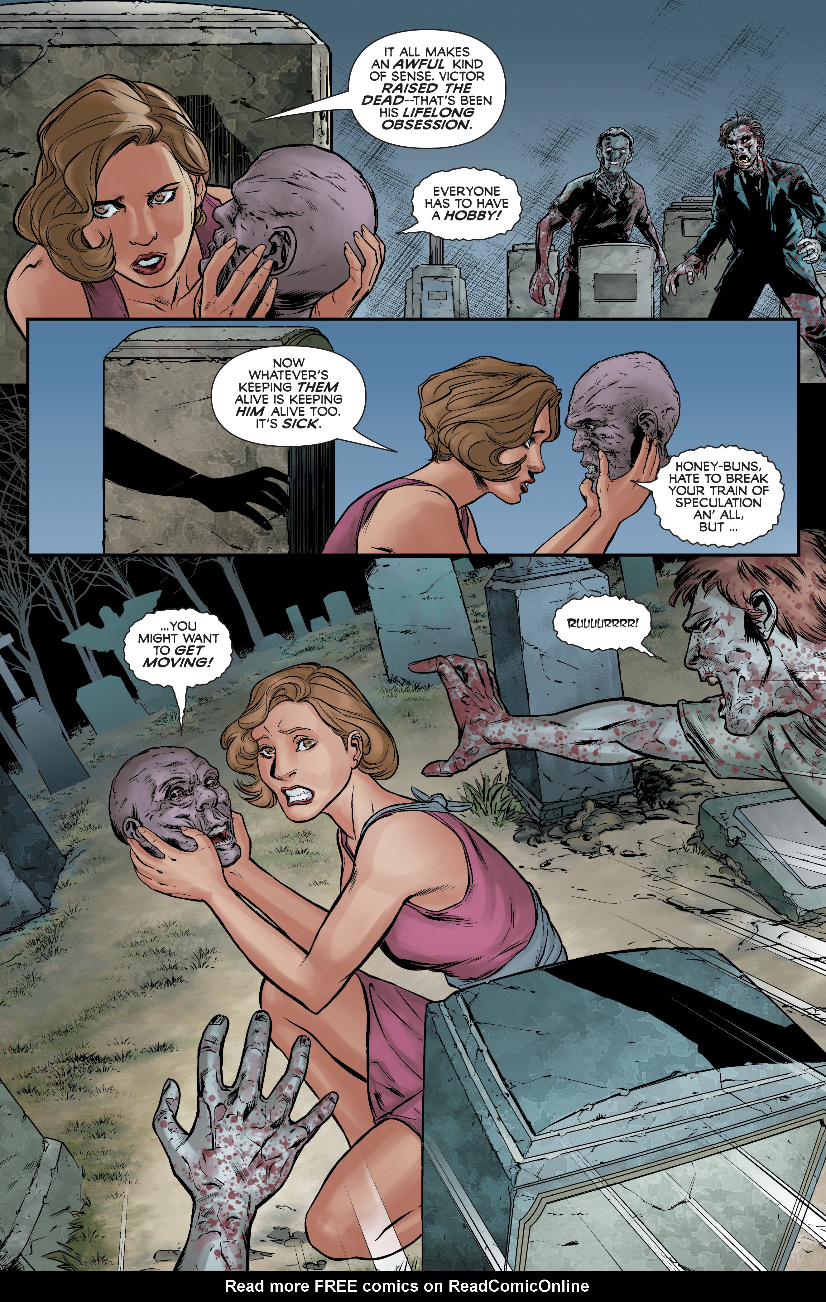 Read online Dean Koontz's Frankenstein: Storm Surge comic -  Issue #6 - 10