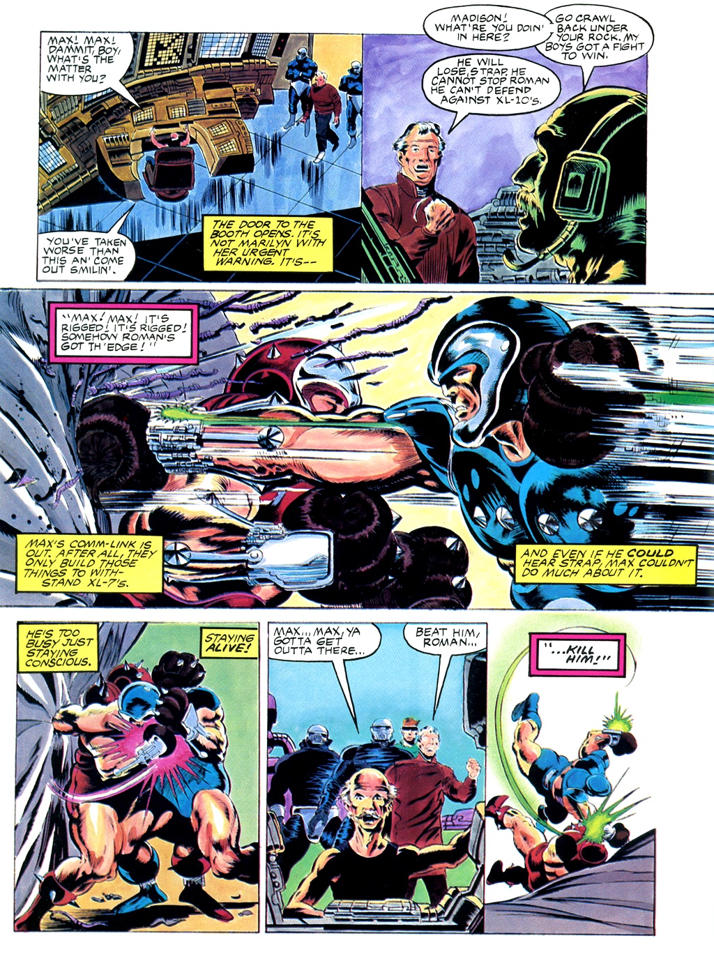 Read online Marvel Graphic Novel comic -  Issue #8 - Super Boxers - 60