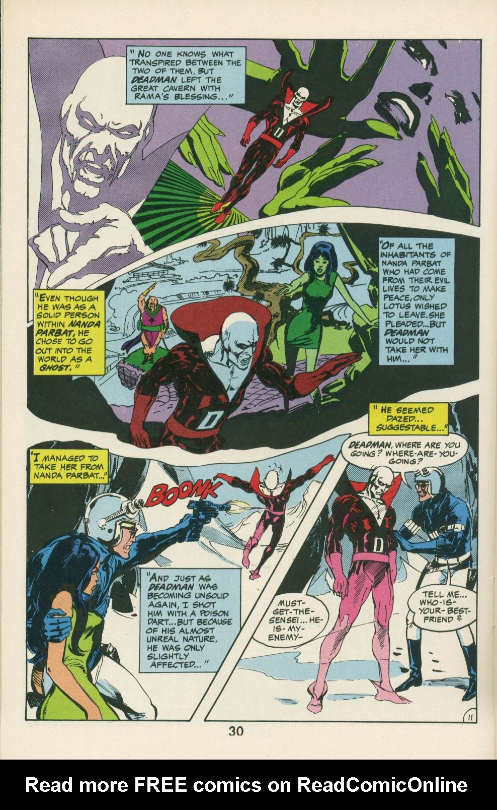 Read online Deadman (1985) comic -  Issue #7 - 30