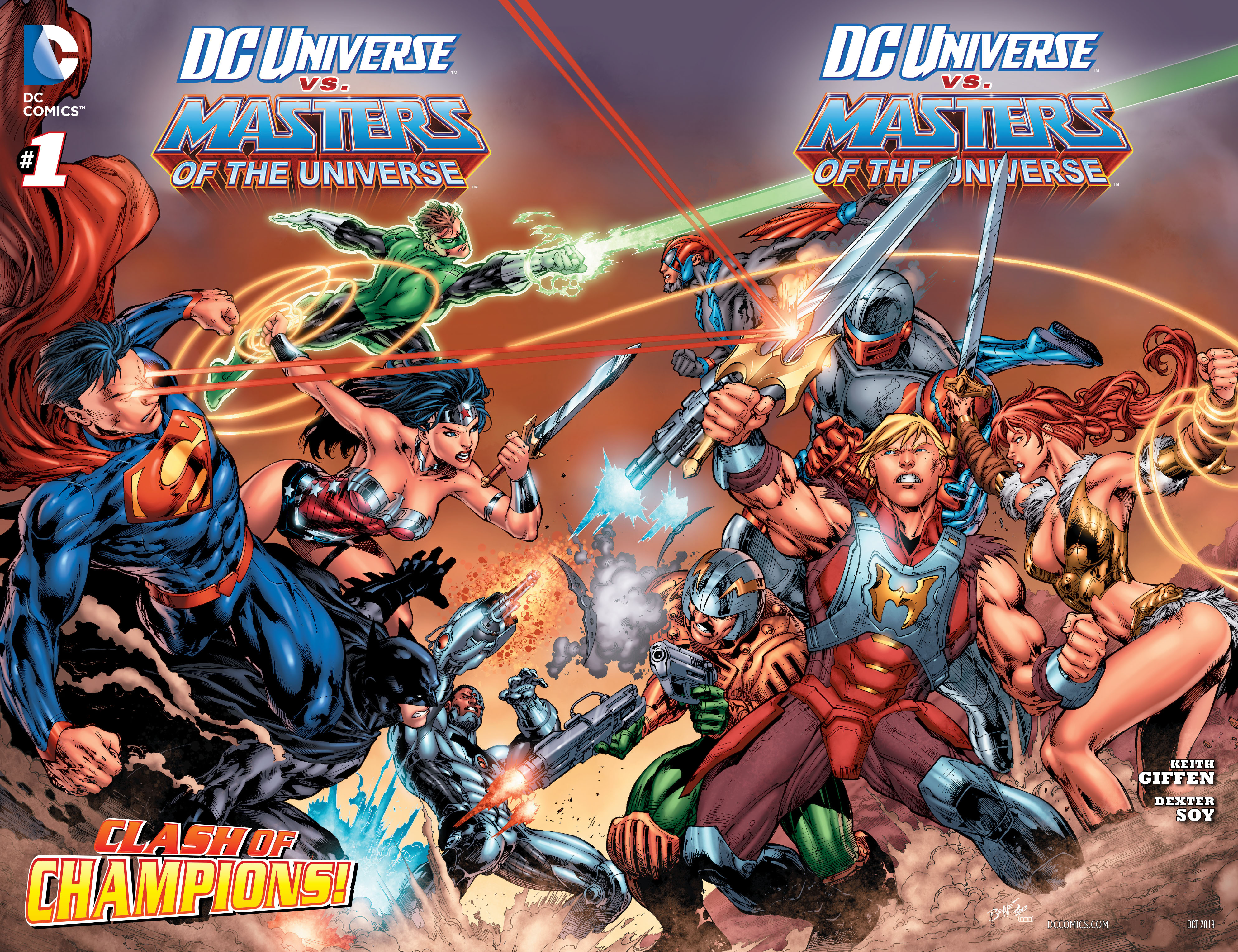 Read online DC Universe vs. The Masters of the Universe comic -  Issue #1 - 2