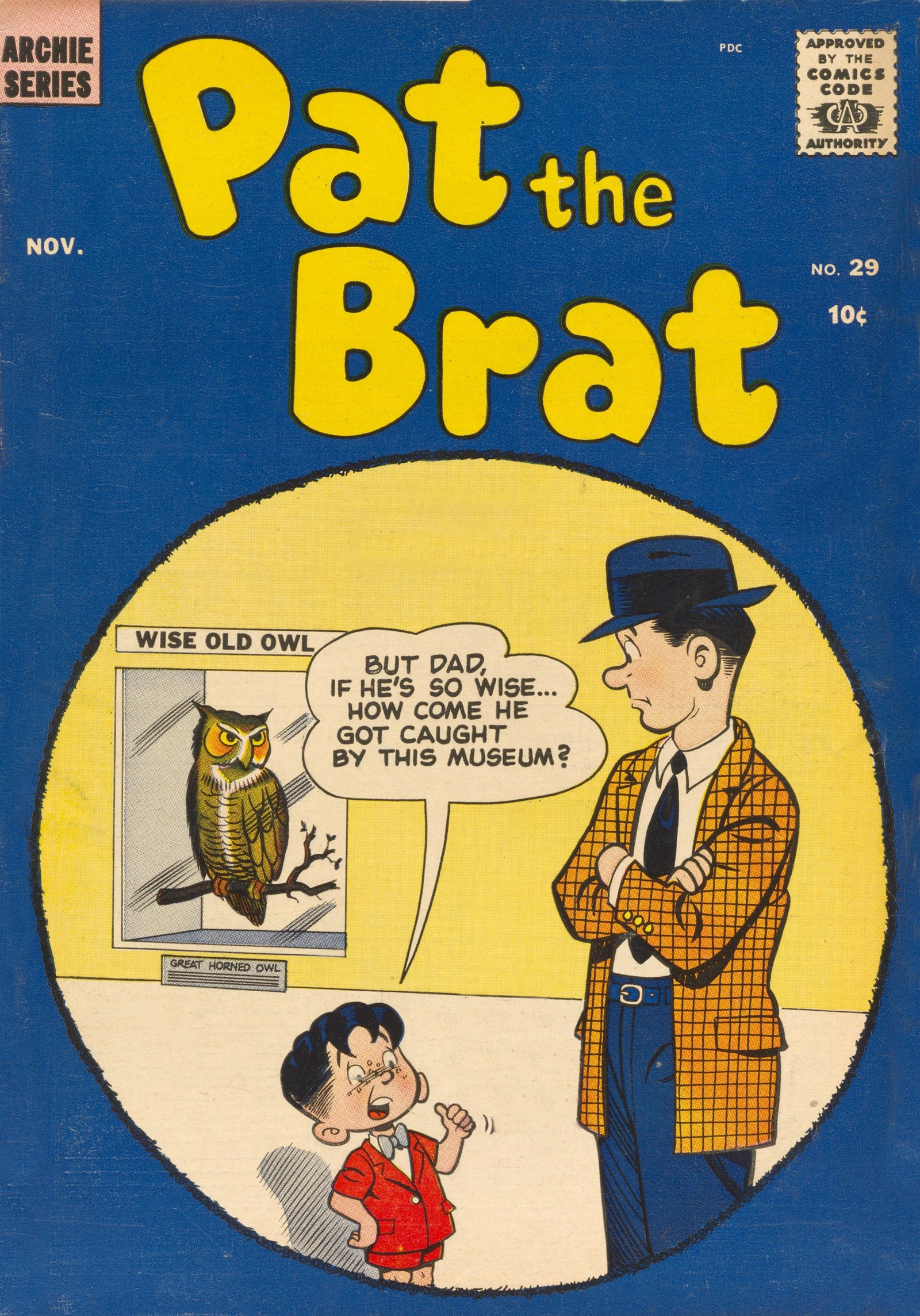 Read online Pat the Brat comic -  Issue #29 - 1