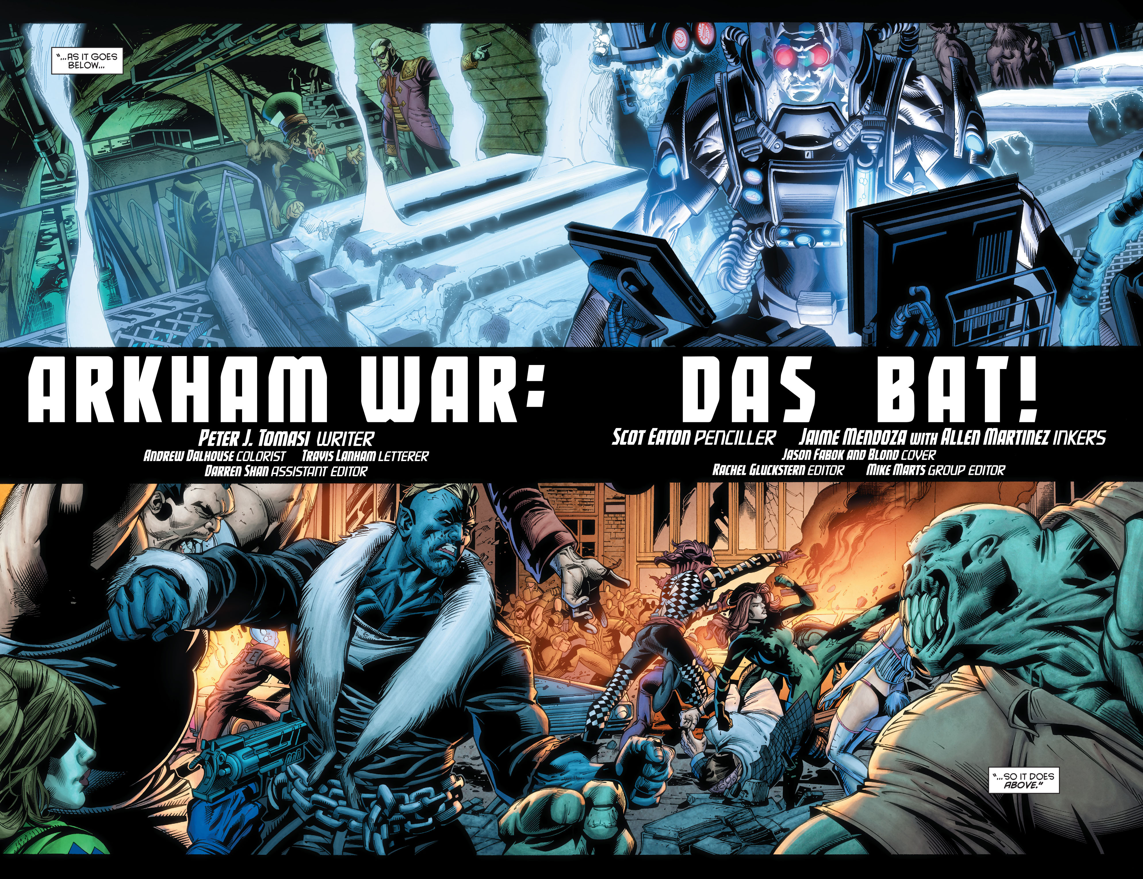 Read online Forever Evil: Arkham War comic -  Issue #3 - 5