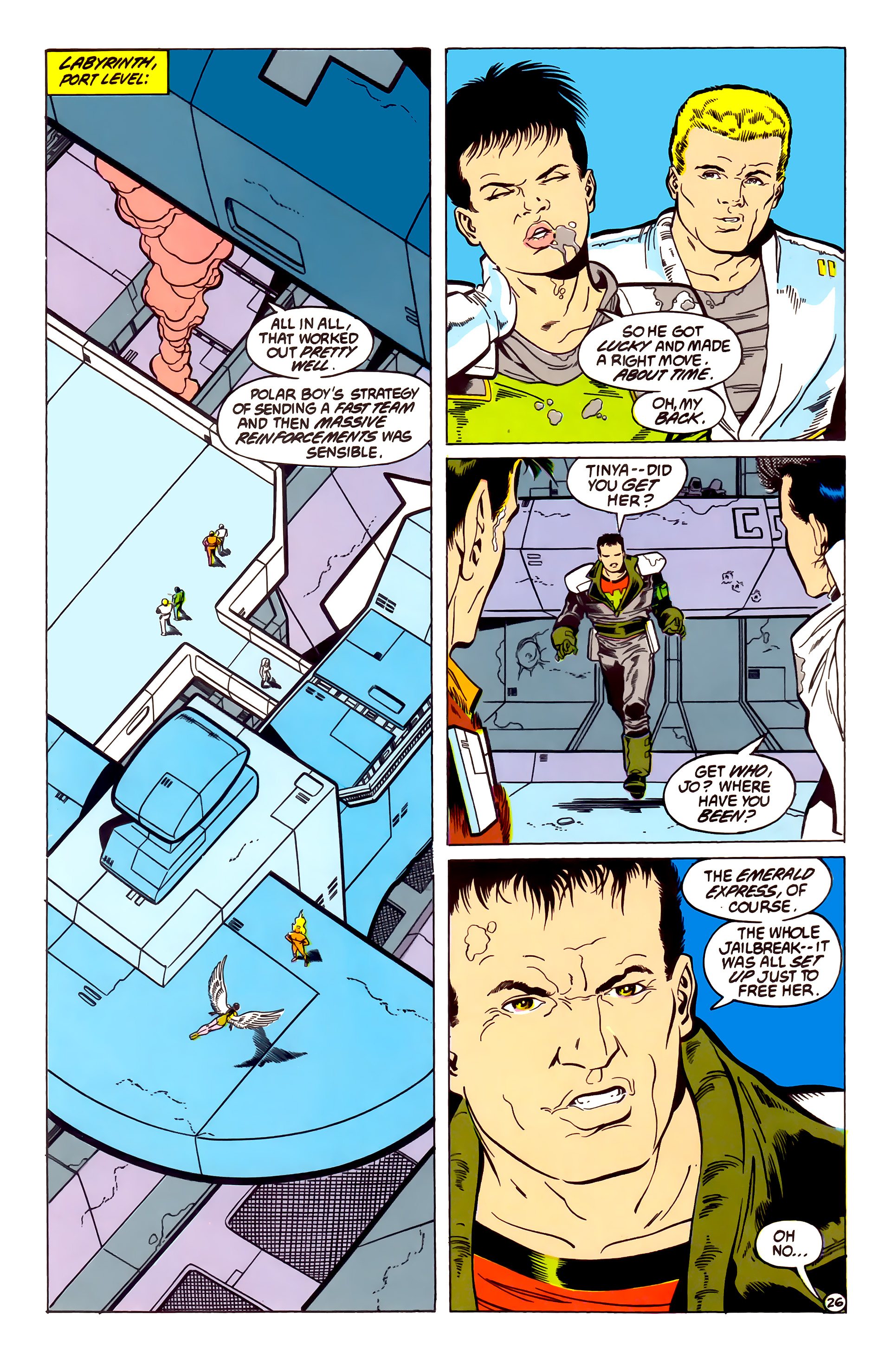 Read online Legion of Super-Heroes (1984) comic -  Issue #54 - 27