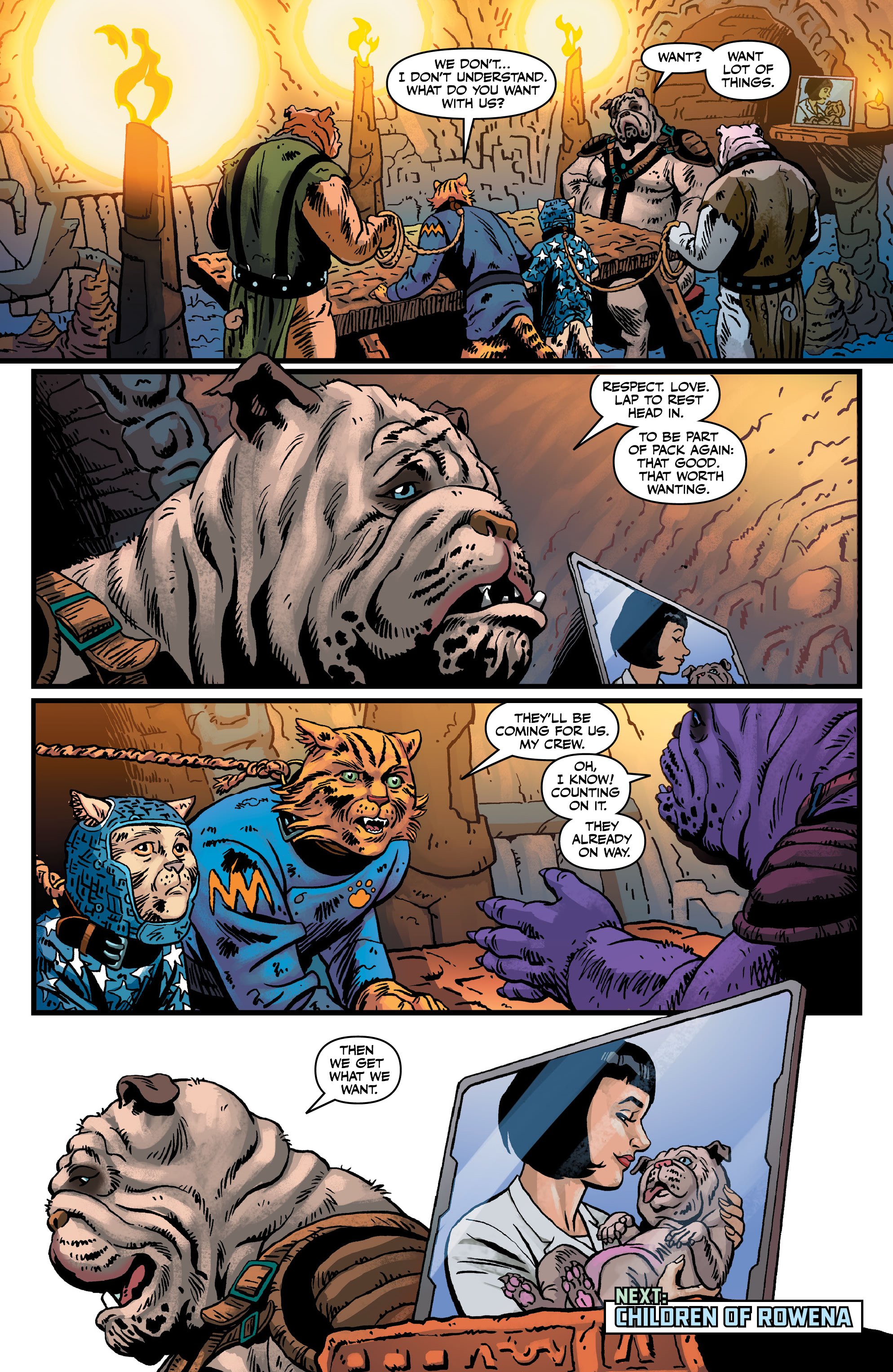 Read online Captain Ginger Season 2 comic -  Issue #4 - 21