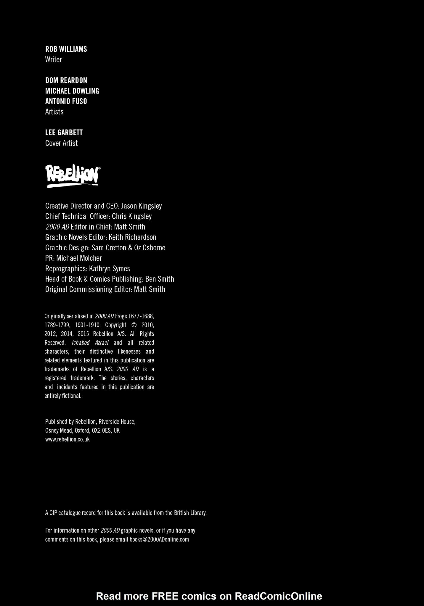 Read online The Grievous Journey of Ichabod Azrael (and the DEAD LEFT in His WAKE) comic -  Issue # TPB - 2