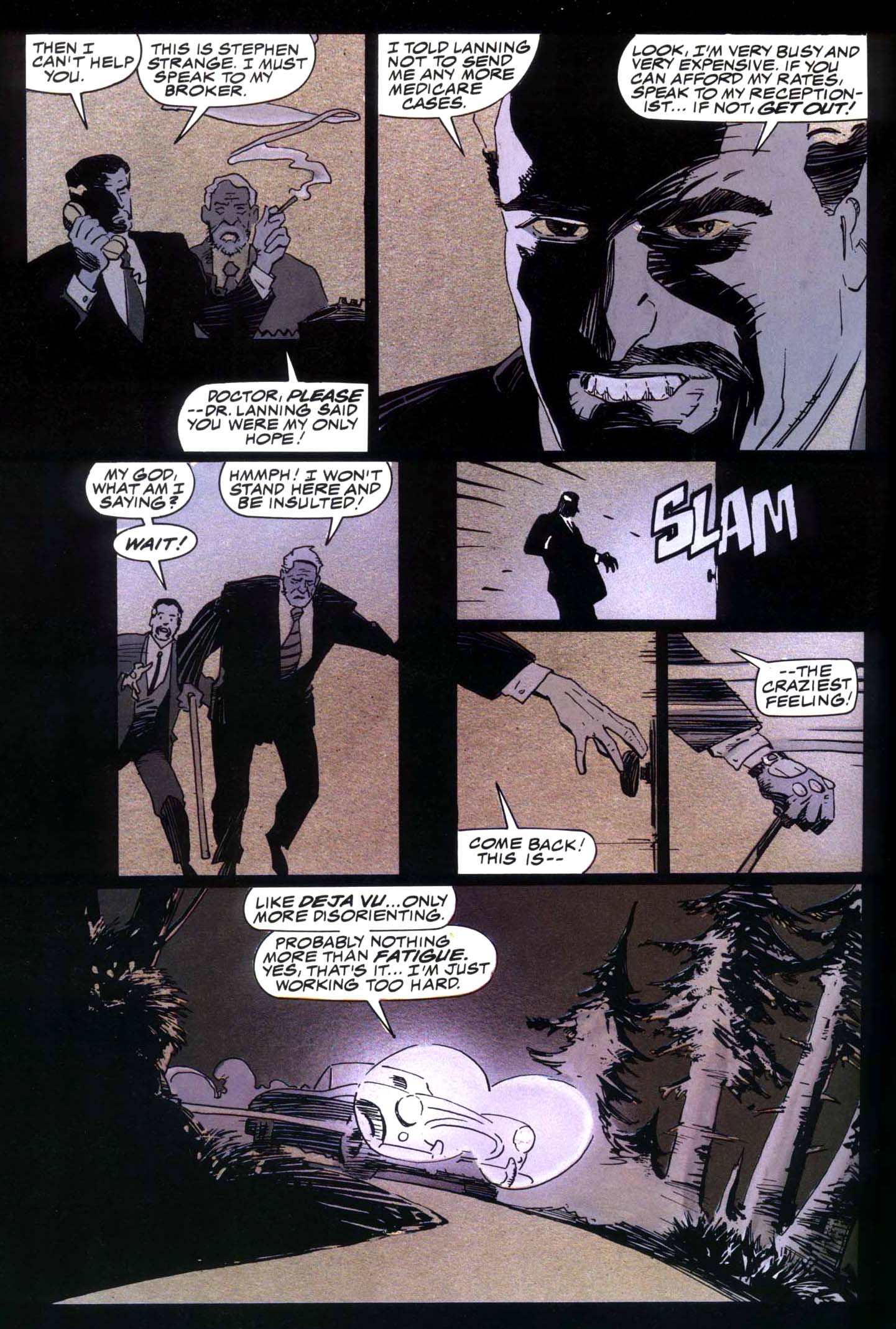 Read online Marvel Graphic Novel comic -  Issue #49 - Doctor Strange & Doctor Doom - Triumph & Torment - 55
