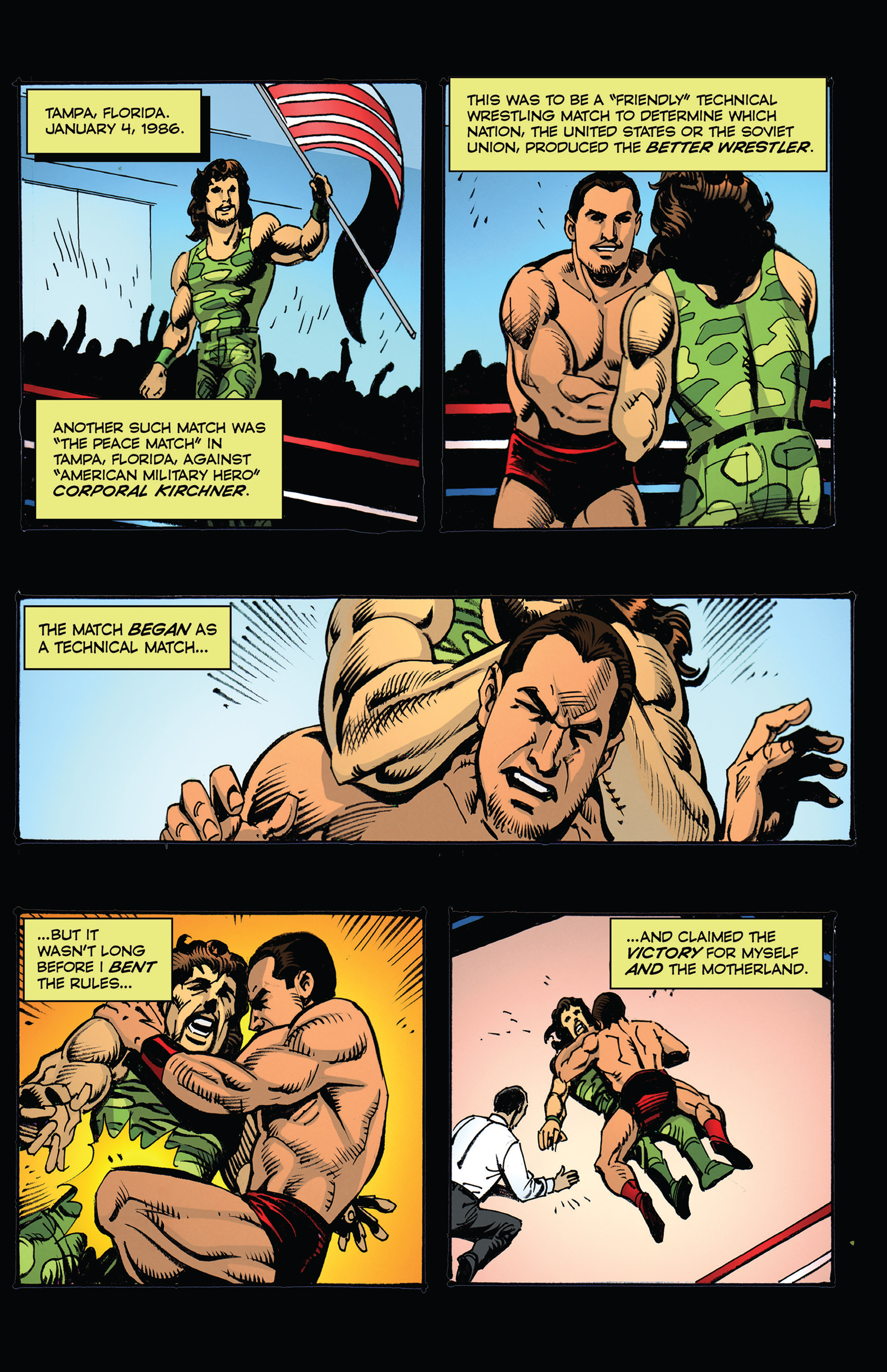 Read online Turnbuckle Titans: Nikolai Volkoff comic -  Issue #3 - 22