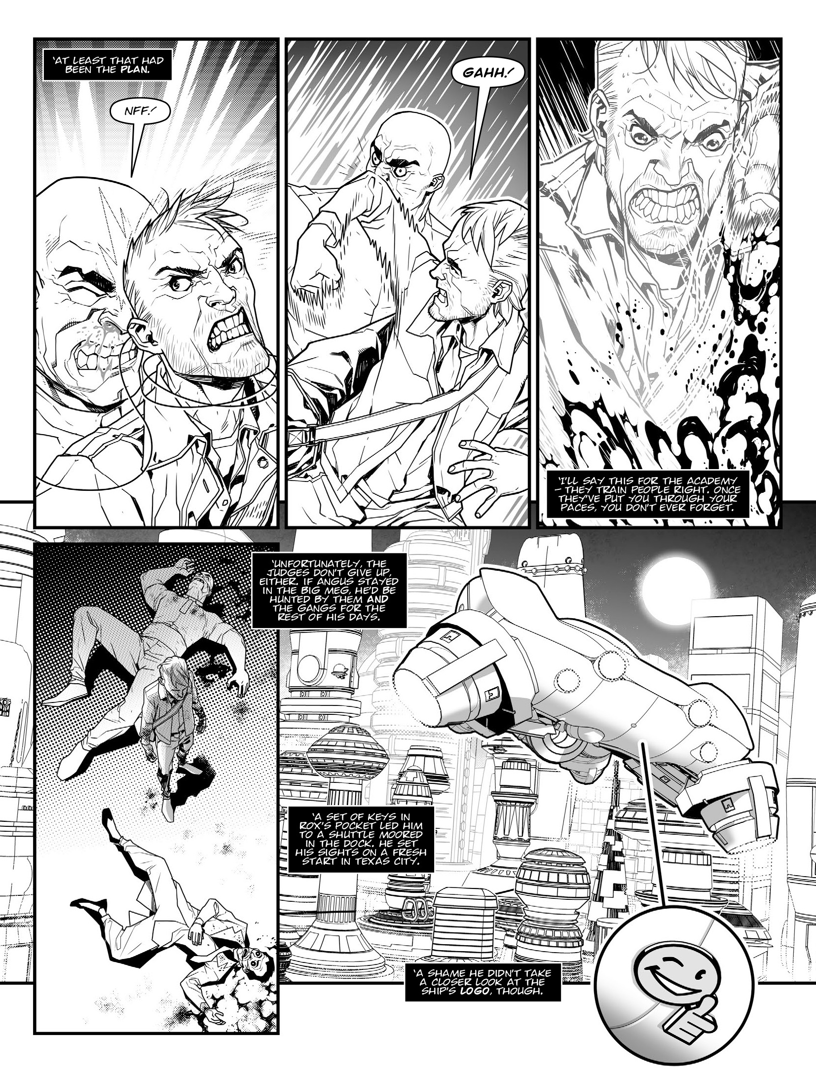 Read online Judge Dredd Megazine (Vol. 5) comic -  Issue #408 - 48