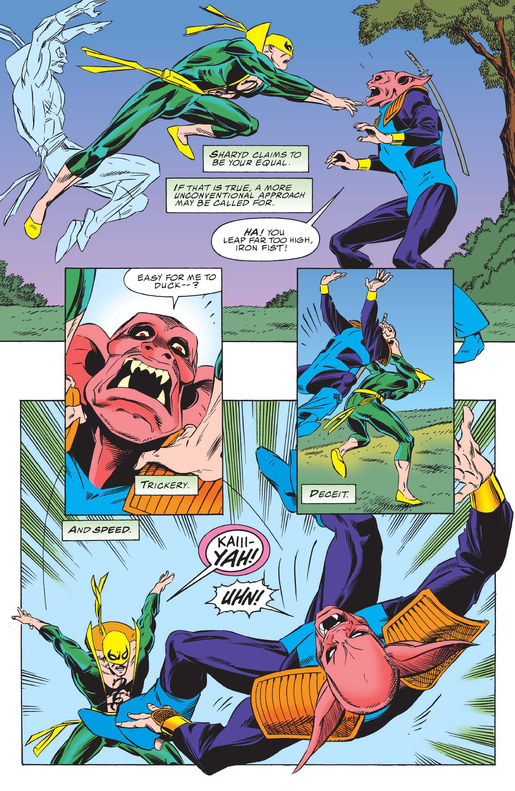 Read online Iron Fist: The Return of K'un Lun comic -  Issue # TPB - 81