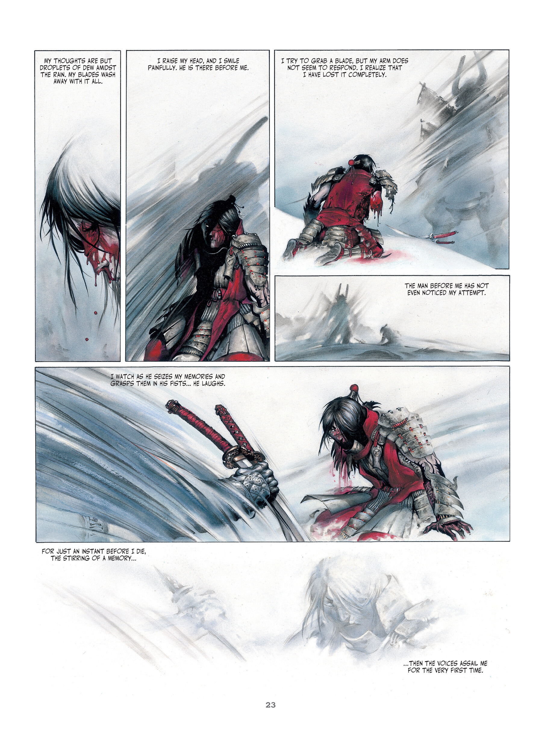 Read online Legends of the Pierced Veil: The Scarlet Blades comic -  Issue # TPB (Part 1) - 23