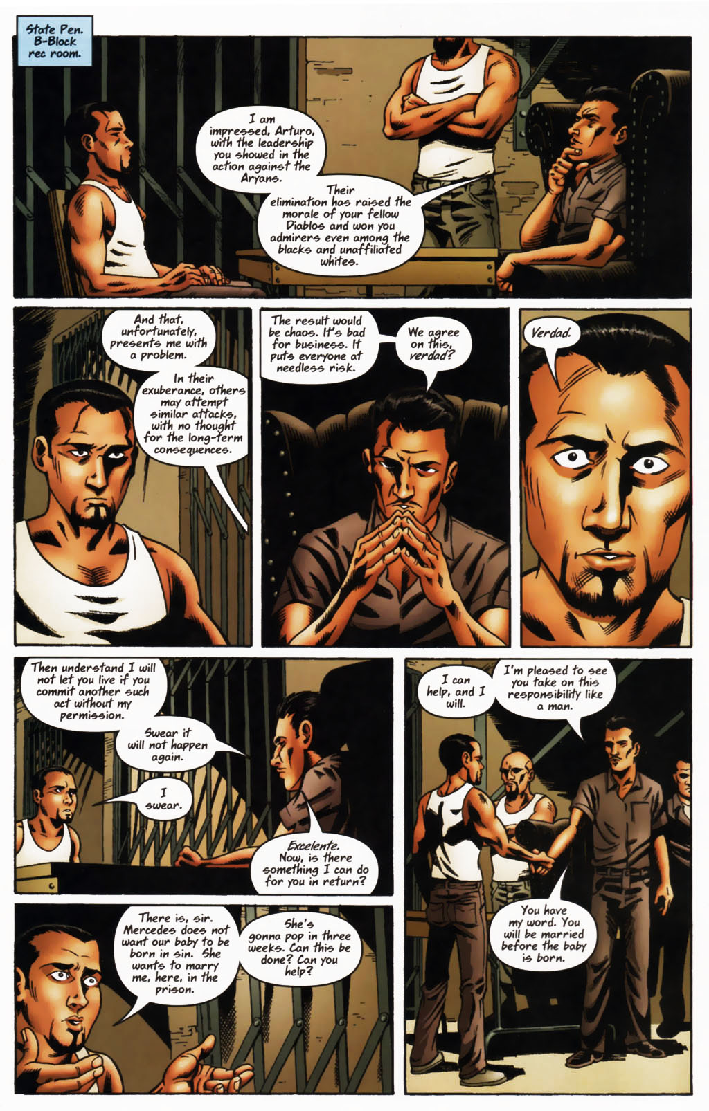 Read online Hard Time comic -  Issue #12 - 10