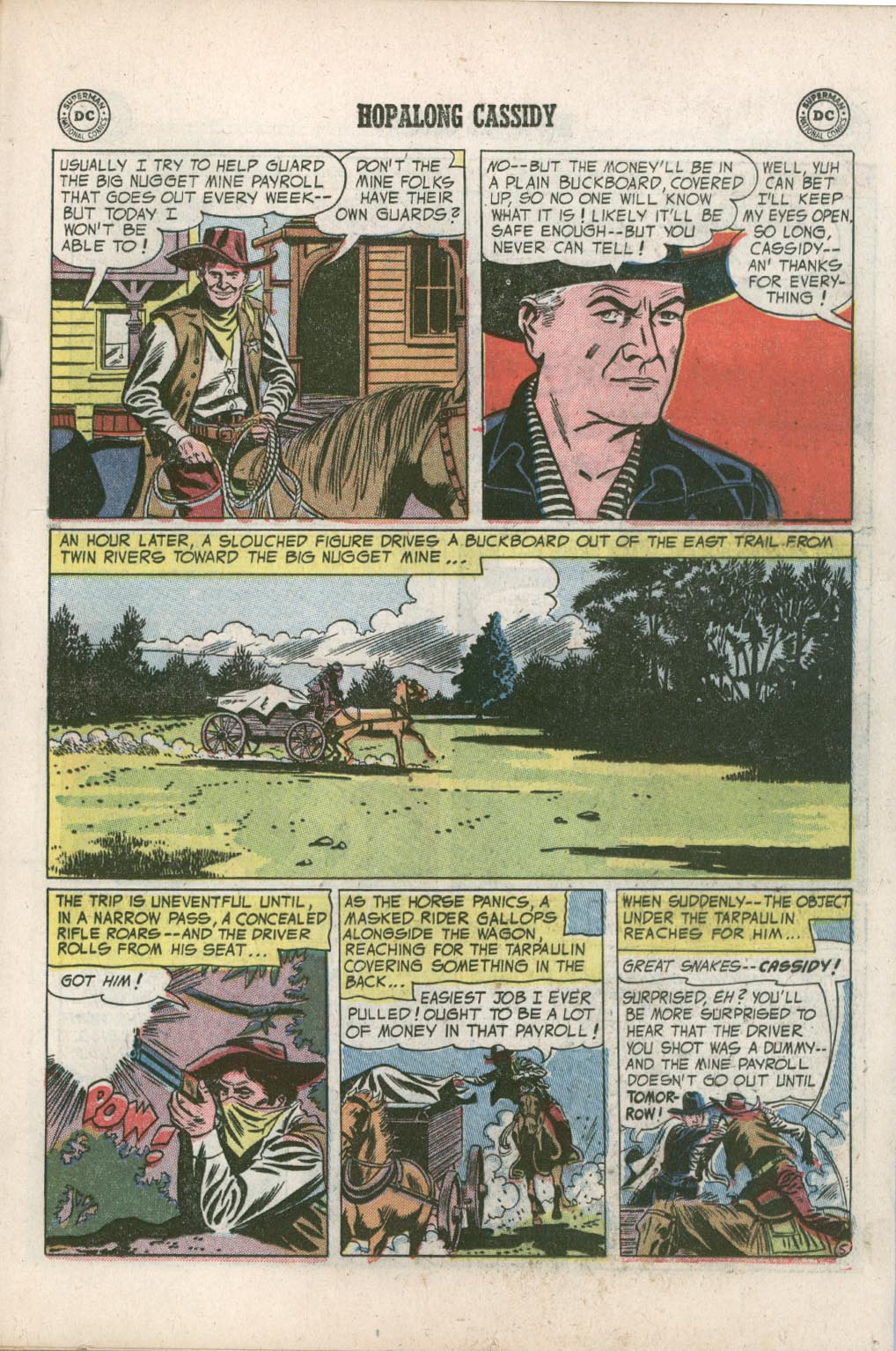Read online Hopalong Cassidy comic -  Issue #96 - 19