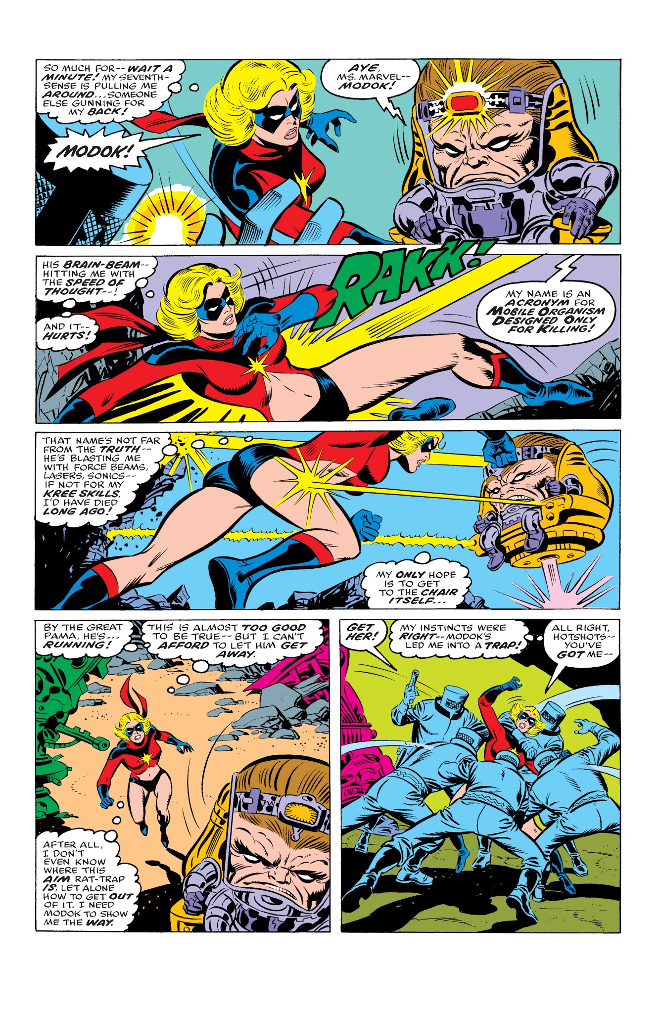 Read online Marvel Masterworks: Ms. Marvel comic -  Issue # TPB 1 - 128