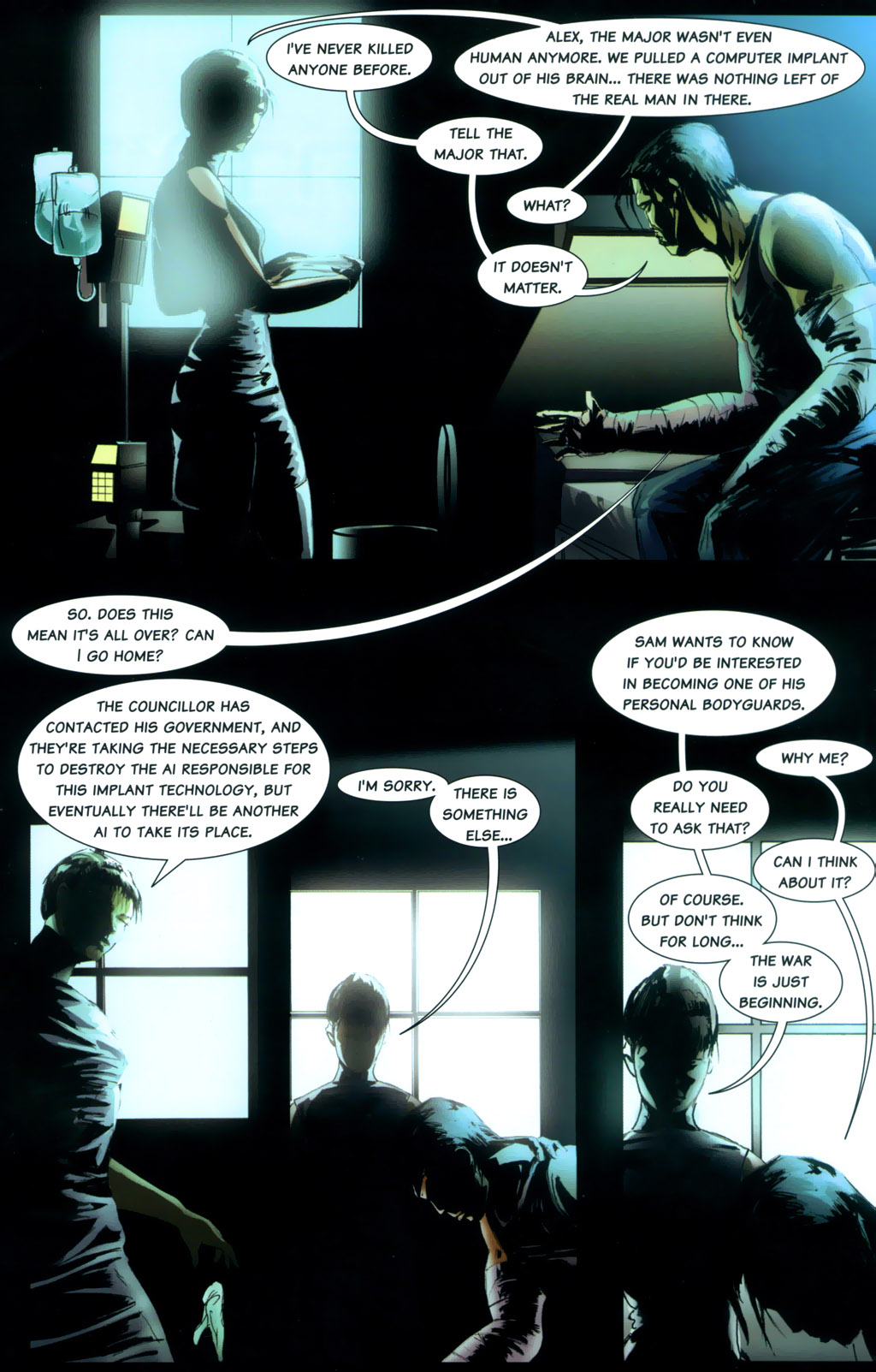 Read online Patient Zero comic -  Issue #4 - 24