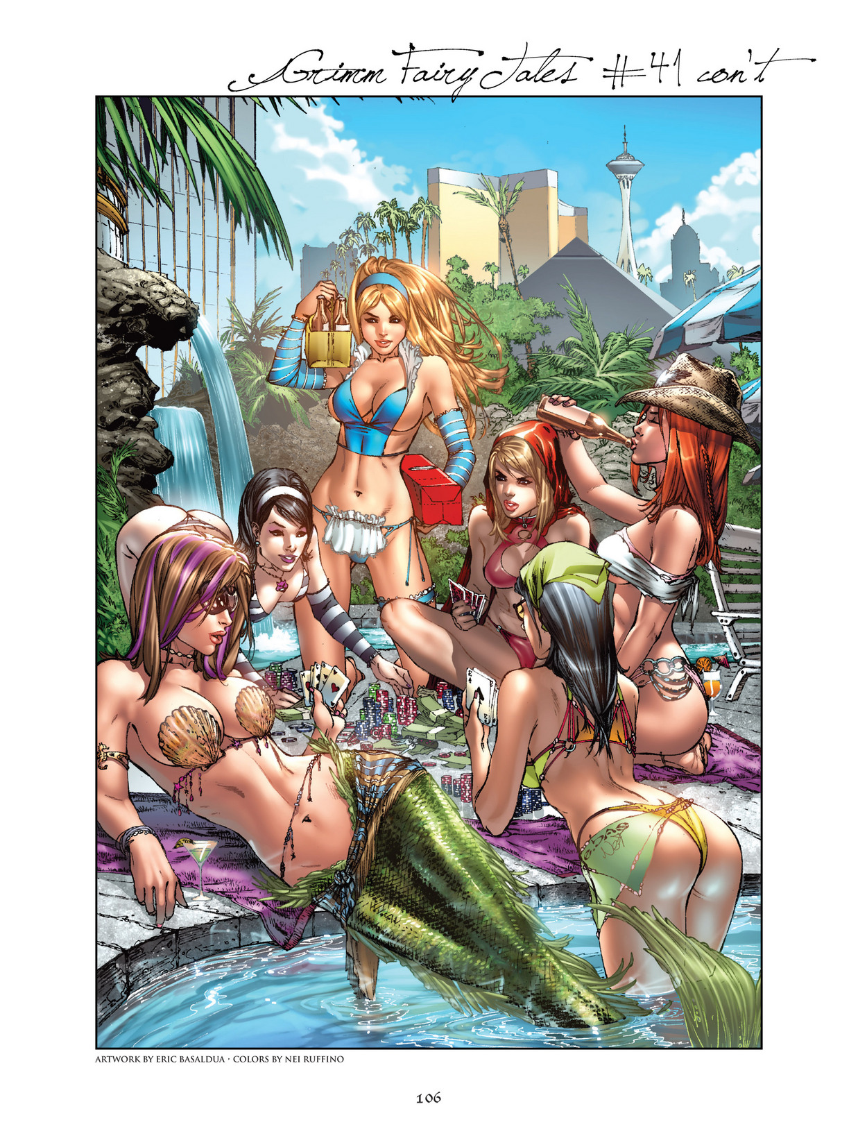 Read online Grimm Fairy Tales: Art Book comic -  Issue # TPB - 106