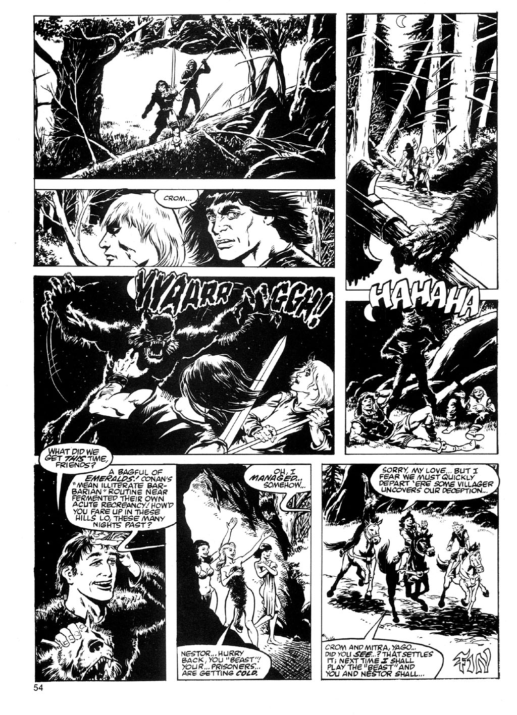 Read online The Savage Sword Of Conan comic -  Issue #91 - 51