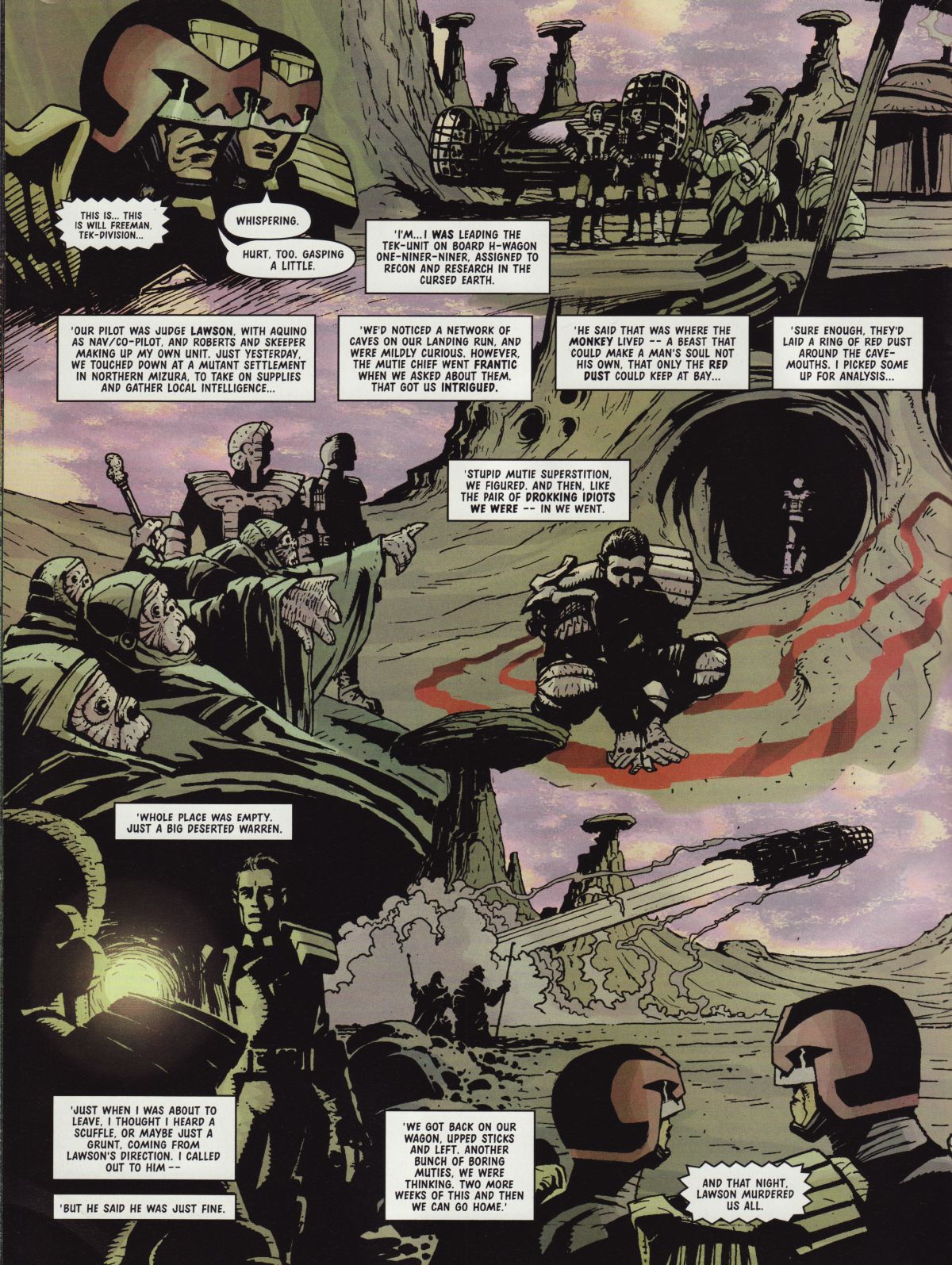 Read online Judge Dredd Megazine (Vol. 5) comic -  Issue #205 - 16