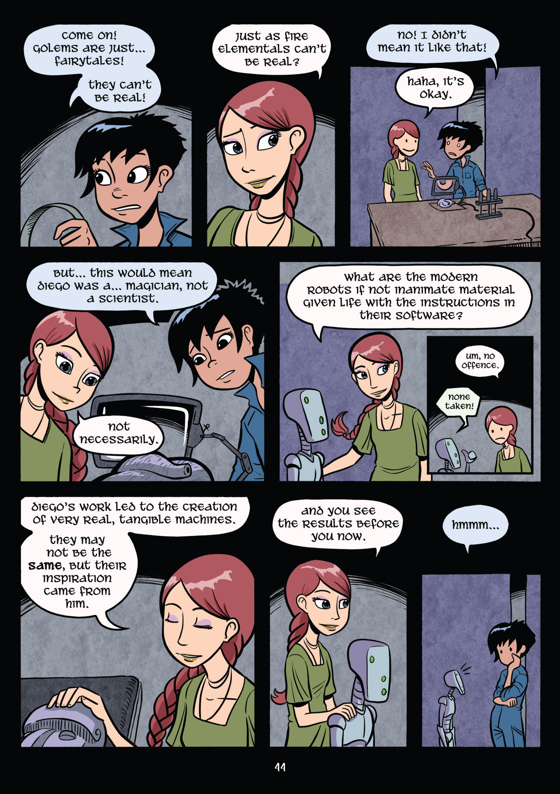 Read online Gunnerkrigg Court comic -  Issue # TPB 4 (Part 1) - 44