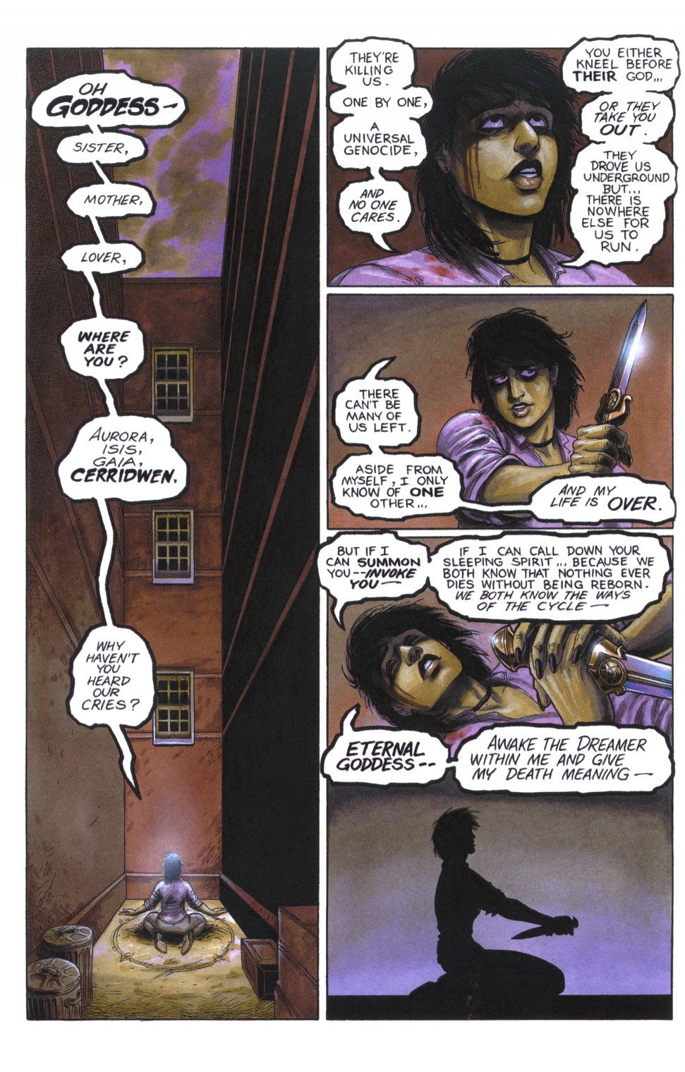 Read online Dawn: The Return of the Goddess comic -  Issue #1 - 4