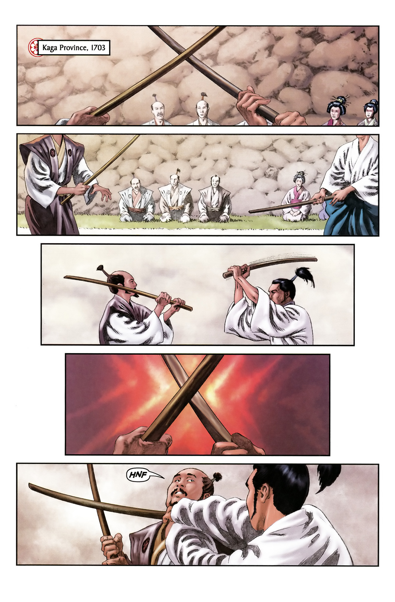 Read online Samurai: Heaven and Earth (2006) comic -  Issue #5 - 3