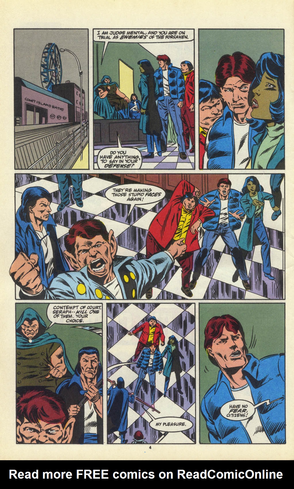 Read online Justice (1986) comic -  Issue #32 - 6