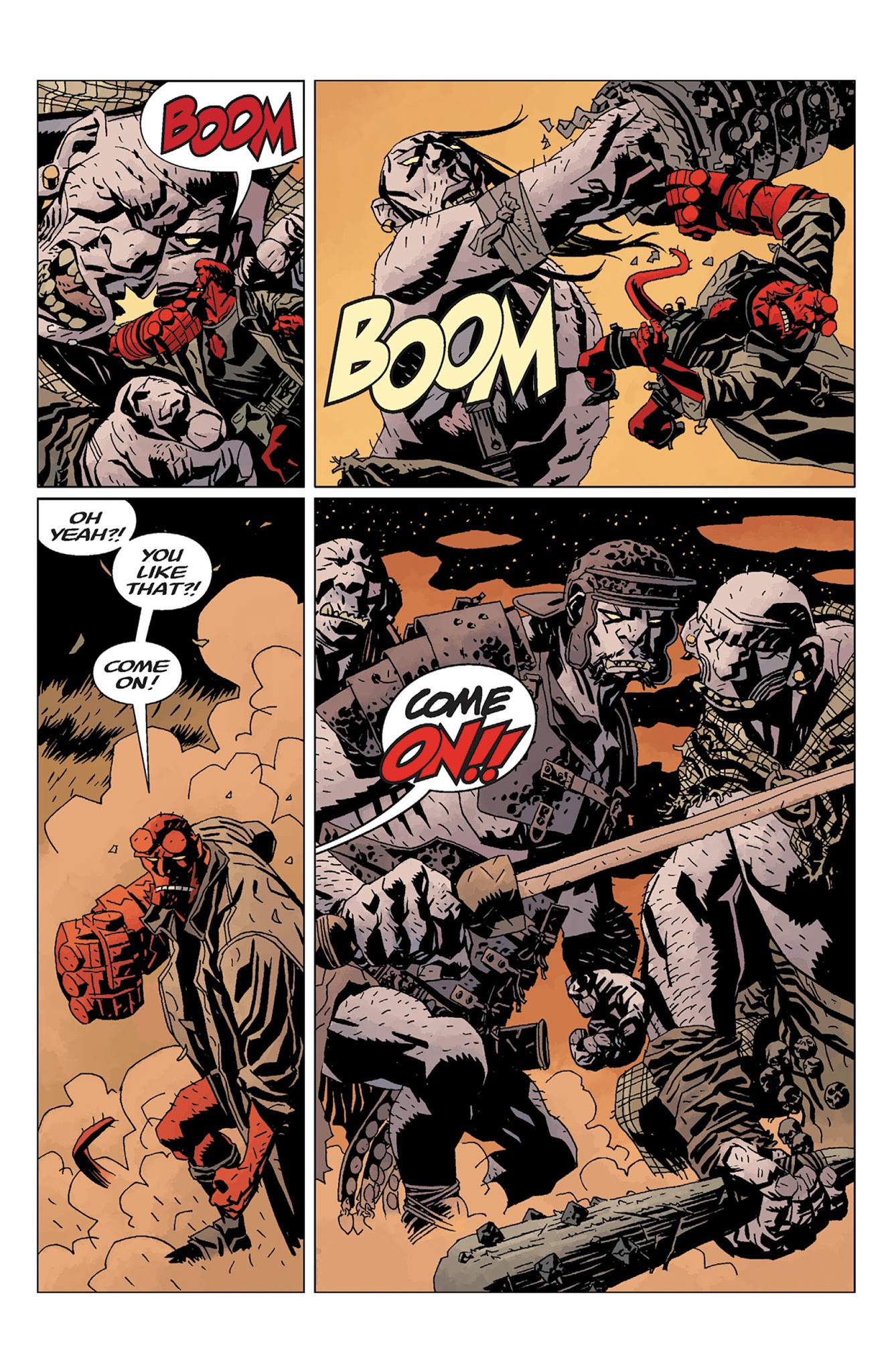Read online Hellboy: The Wild Hunt comic -  Issue # TPB - 44