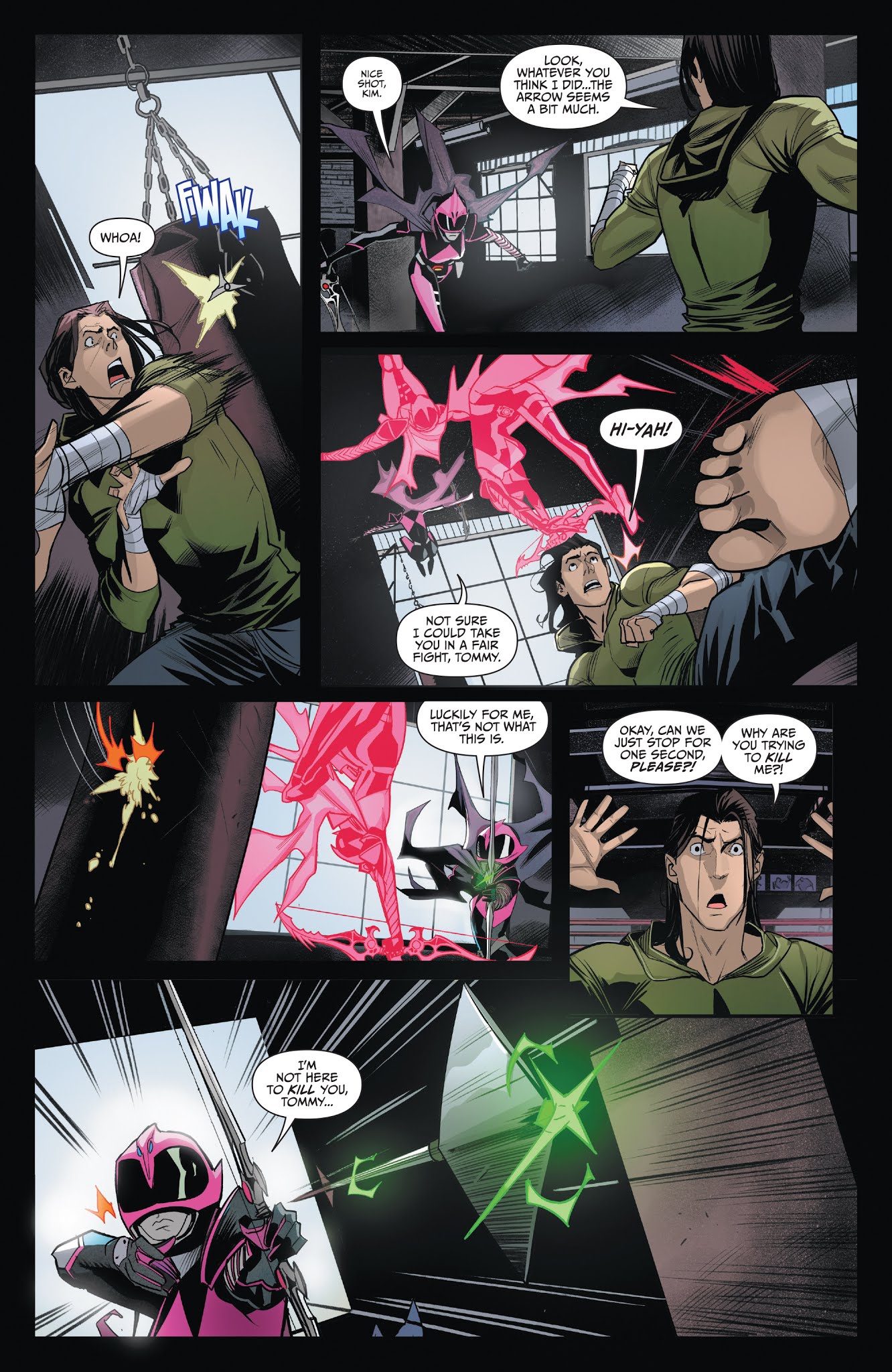 Read online Saban's Go Go Power Rangers comic -  Issue #12 - 18