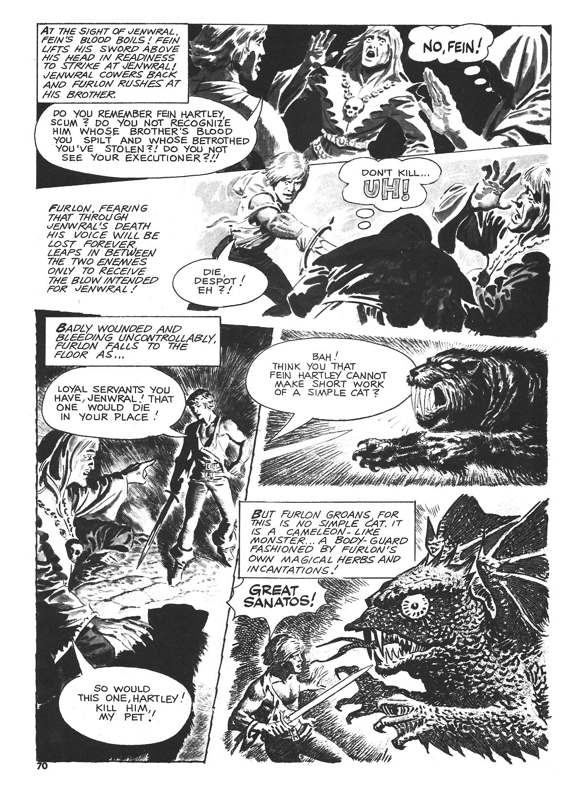 Read online Vampirella (1969) comic -  Issue #20 - 70