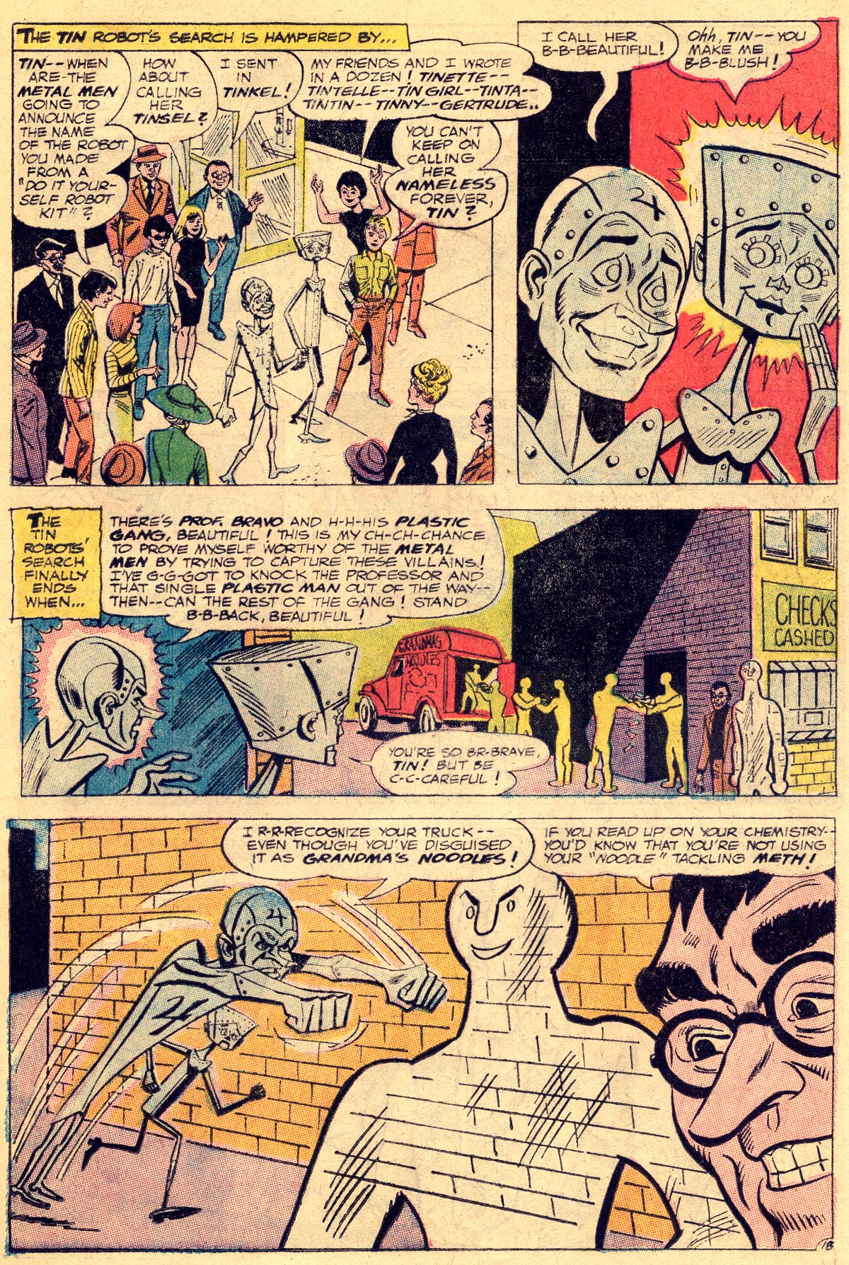 Read online Metal Men (1963) comic -  Issue #21 - 25