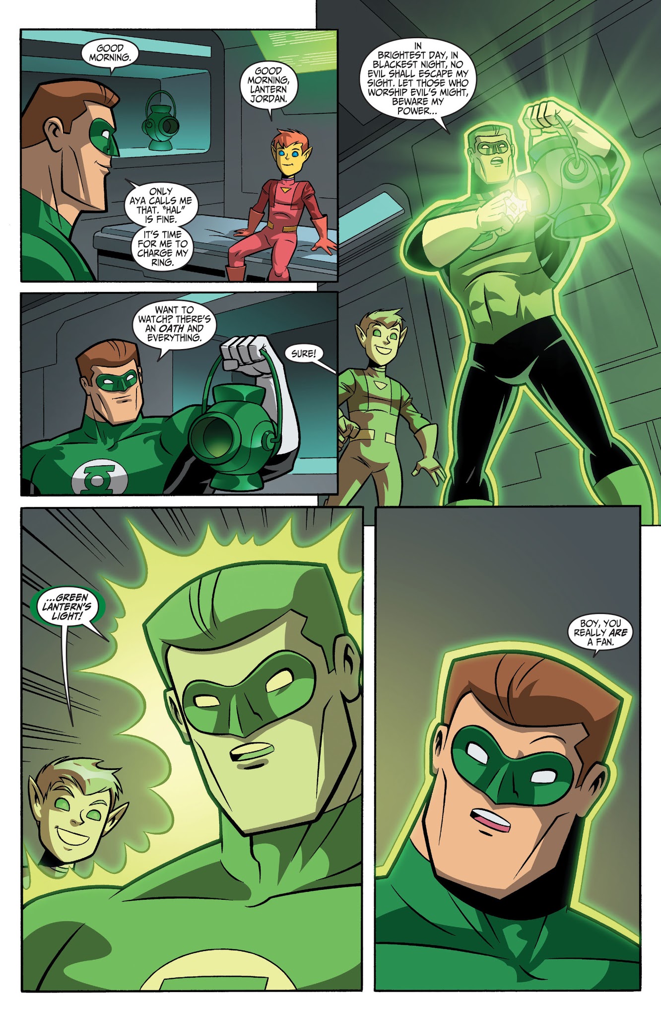 Read online Green Lantern: The Animated Series comic -  Issue #10 - 14