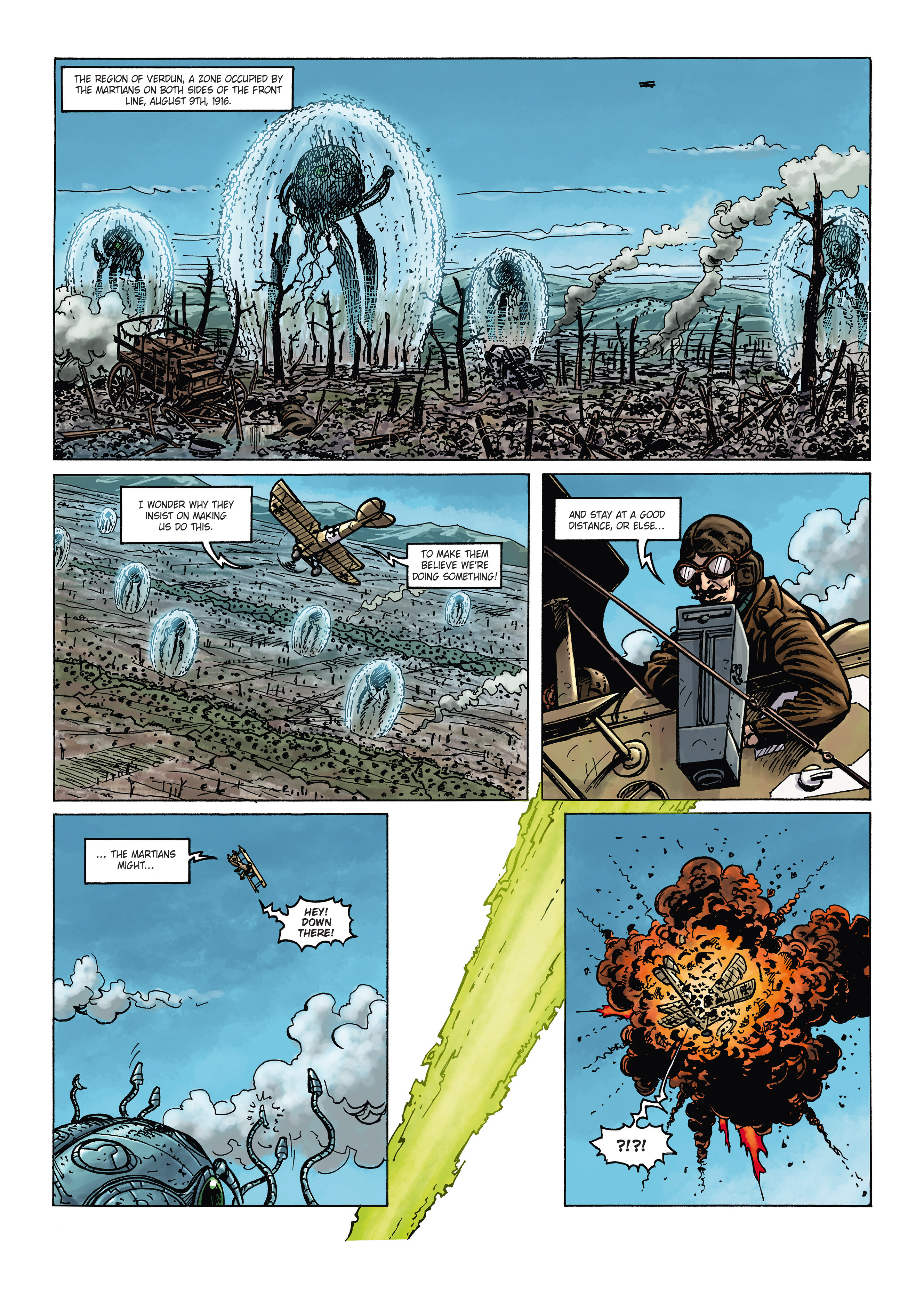 Read online War of the World War One Vol. 3: The Monsters from Mars comic -  Issue # Full - 4