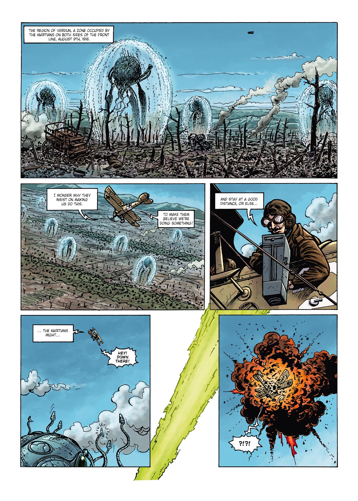 War of the World War One Vol. 3: The Monsters from Mars issue Full - Page 4