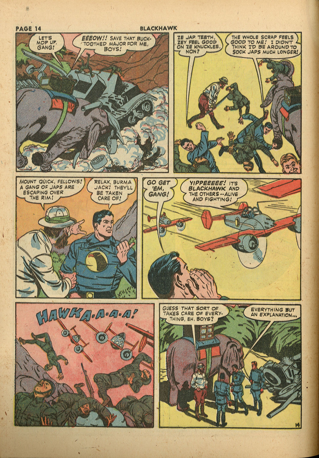 Read online Blackhawk (1957) comic -  Issue #9 - 16