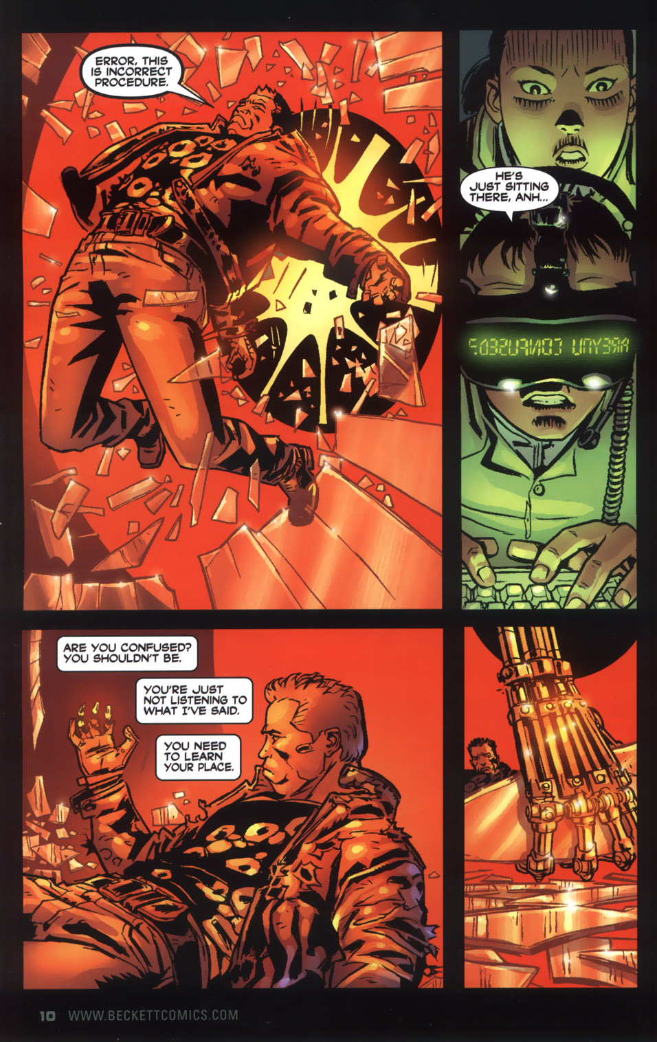 Read online Terminator 3 comic -  Issue #2 - 12
