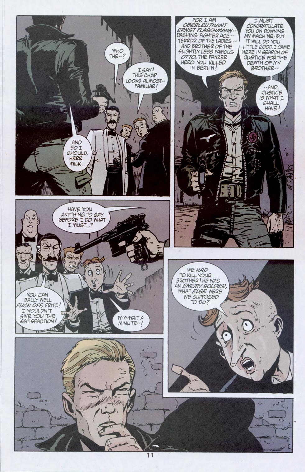 Read online Adventures in the Rifle Brigade: Operation Bollock comic -  Issue #3 - 12
