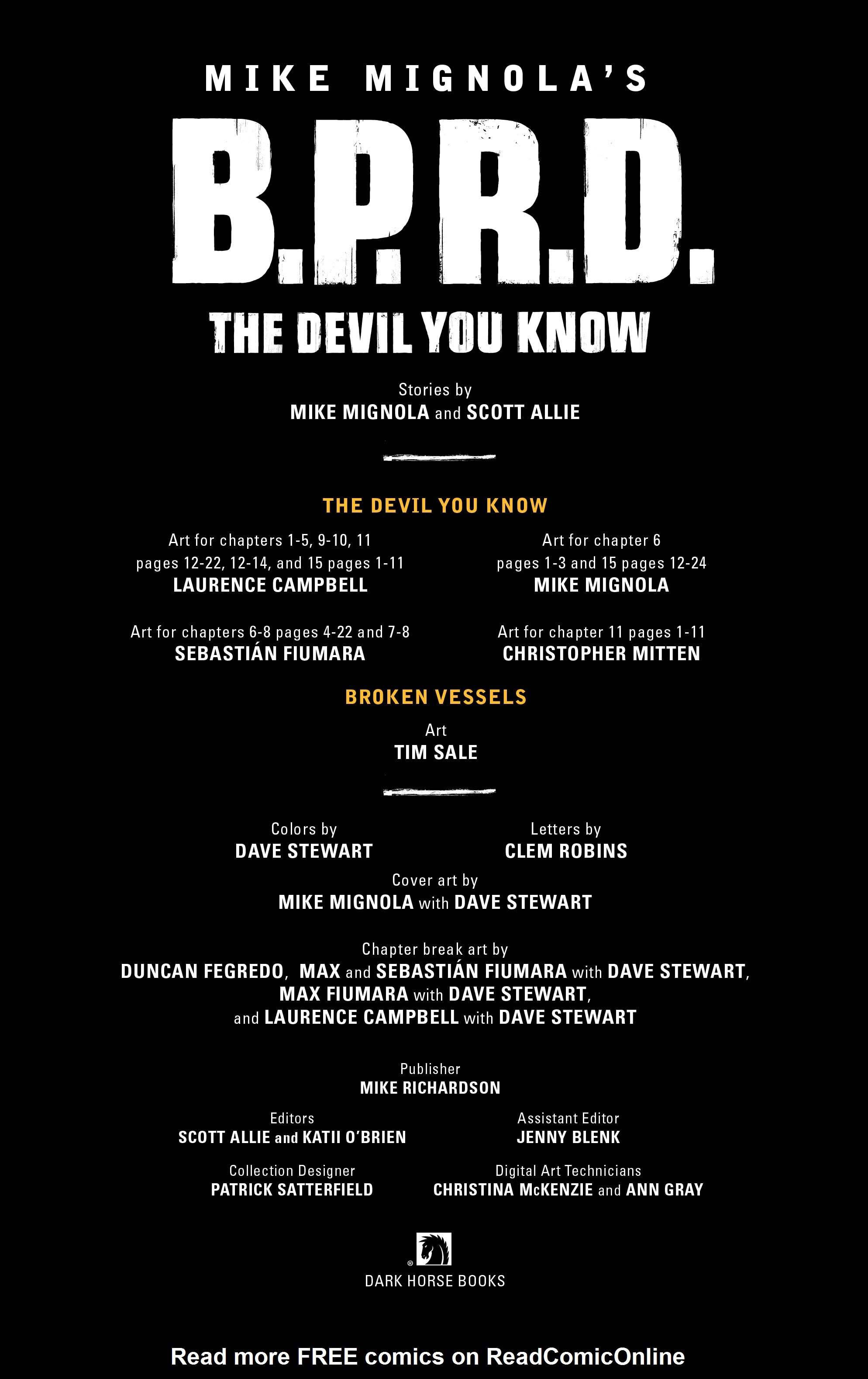 Read online B.P.R.D. The Devil You Know comic -  Issue # _Omnibus (Part 1) - 5