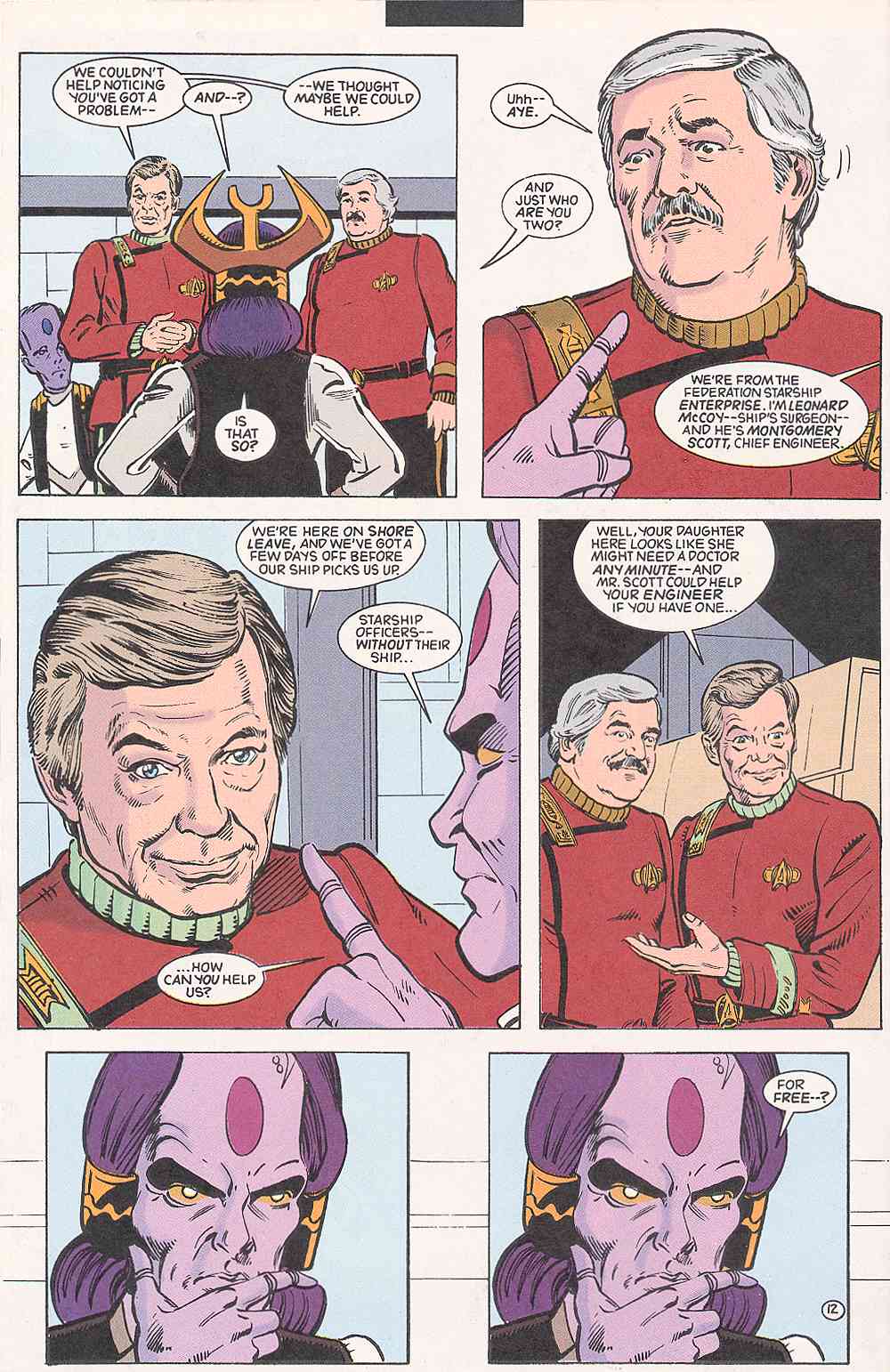Read online Star Trek (1989) comic -  Issue #42 - 12